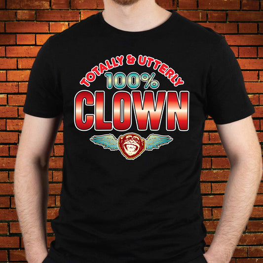 Clown 100% Sugar Tag Cotton T-Shirt