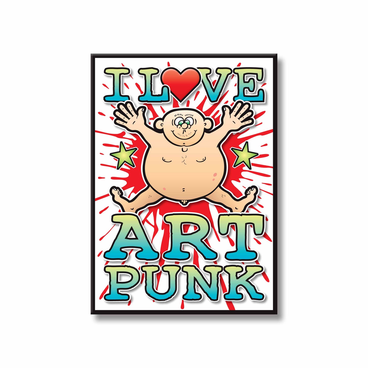 Art Punk Art Print / Love Music Poster / Wall Décor / Rock Guru