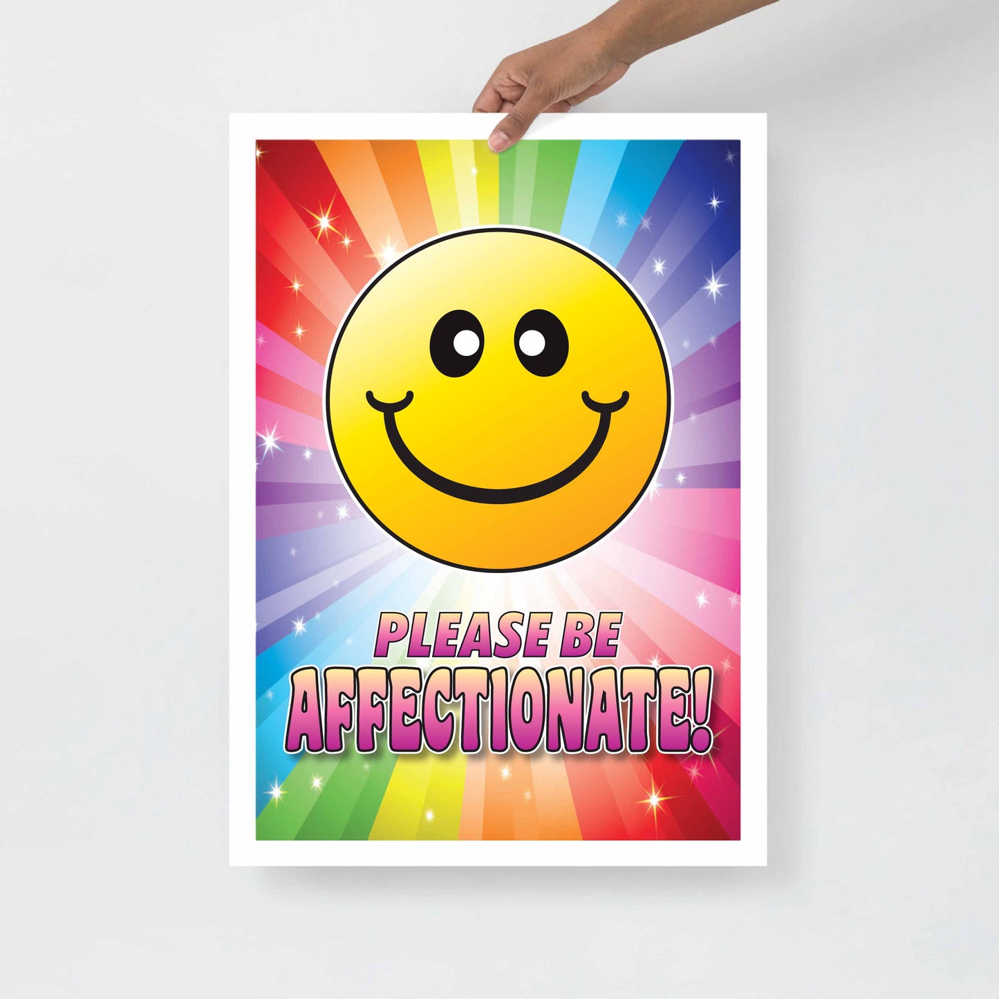 Please Be Affectionate Inspirational Wall Art