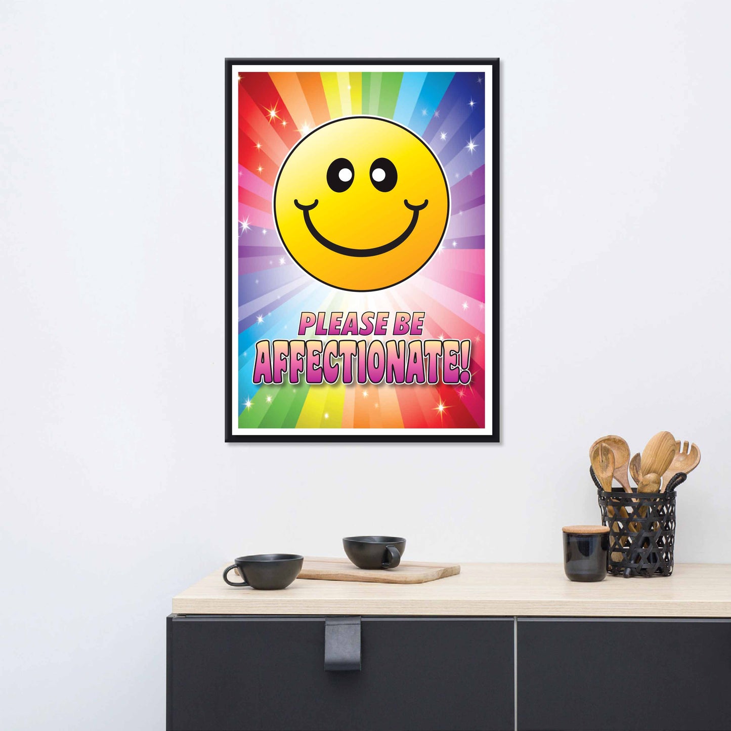 Please Be Affectionate Inspirational Wall Art