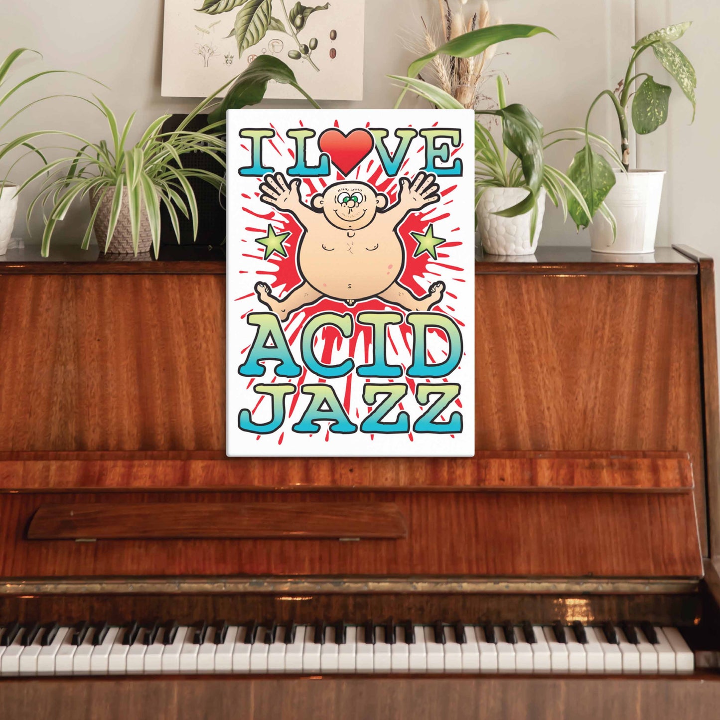 Acid Jazz Canvas Print 30x40cm