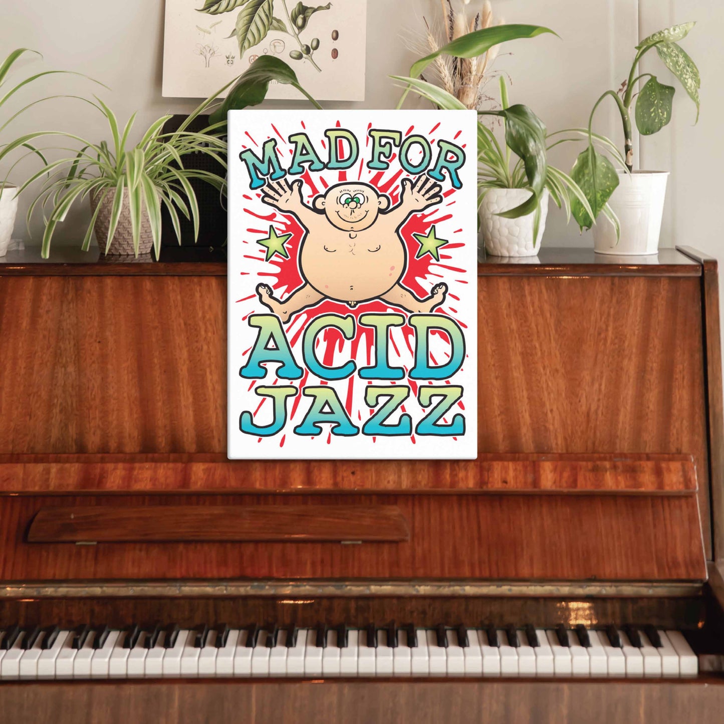 Acid Jazz Canvas Print 30x40cm