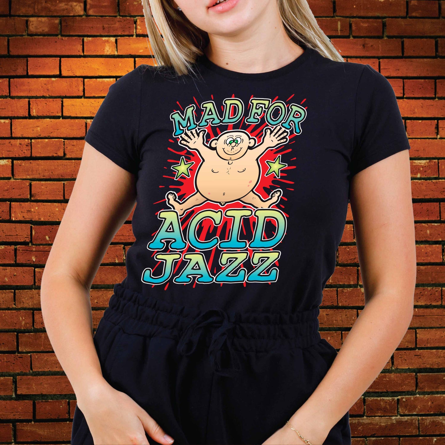 Acid Jazz Cotton T-Shirt