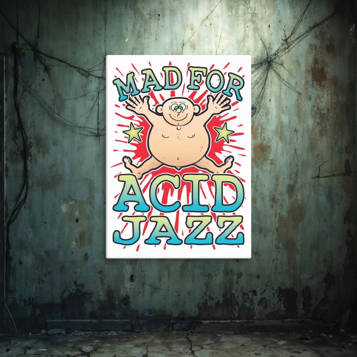 Acid Jazz Canvas Print 51x71cm