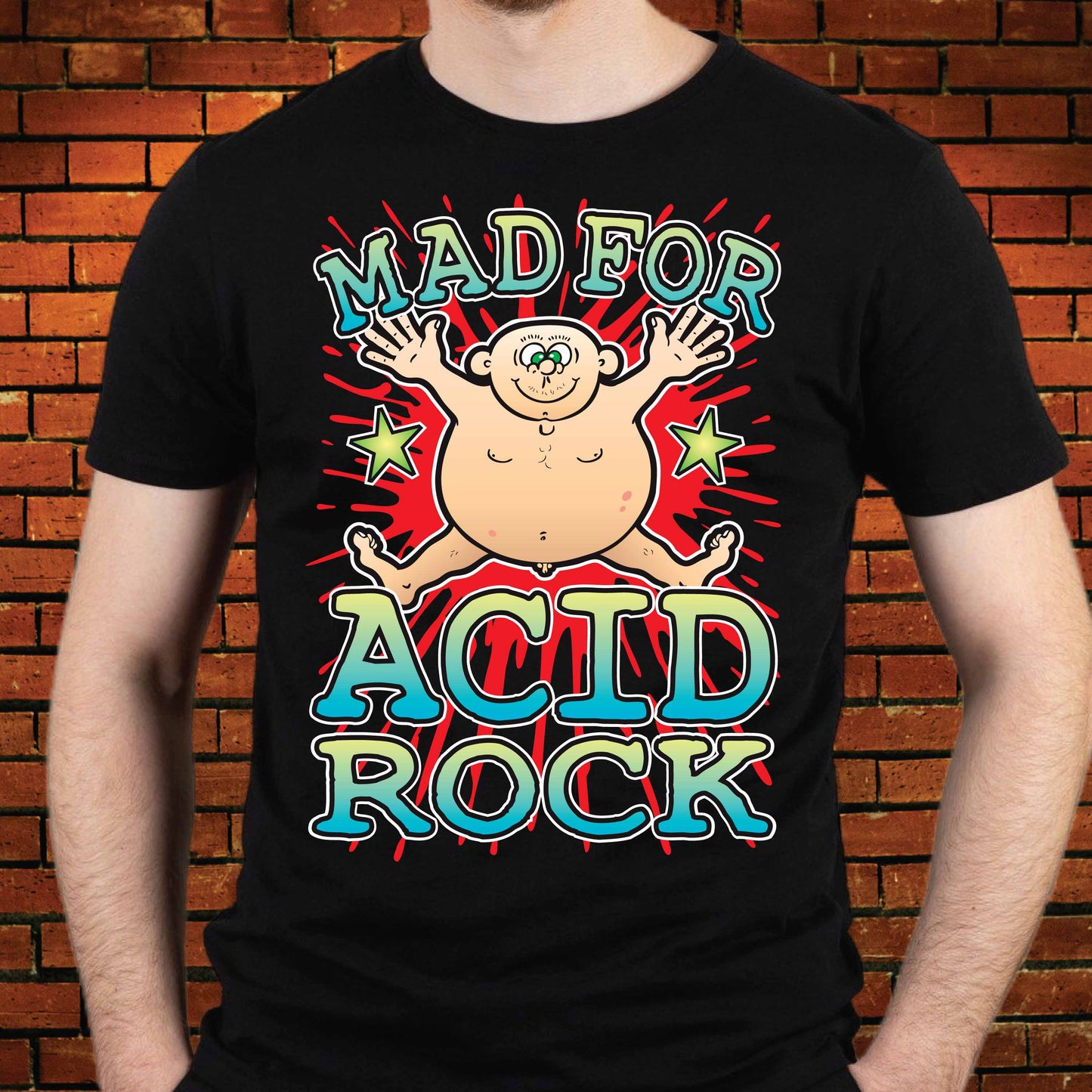 Acid Rock Cotton T-Shirt