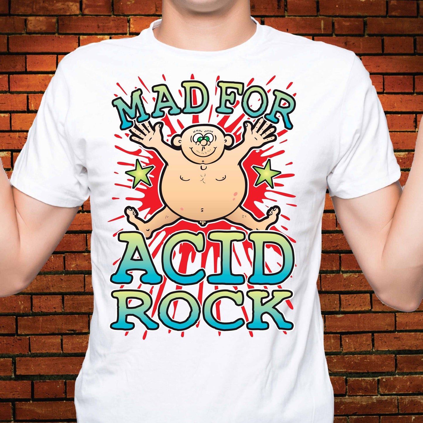 Acid Rock Cotton T-Shirt