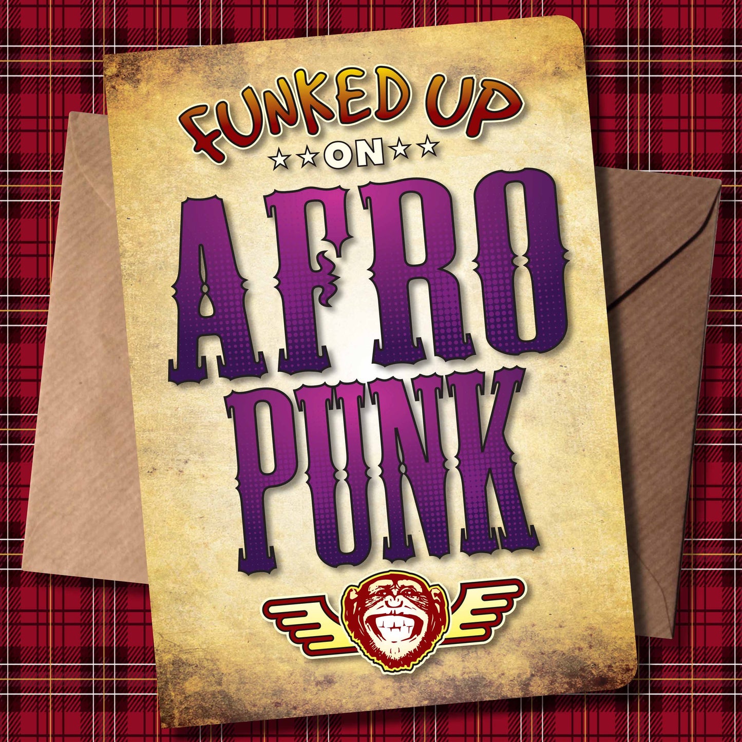 Afro Punk Art Print / Poster / Birthday Card / Greetings Card