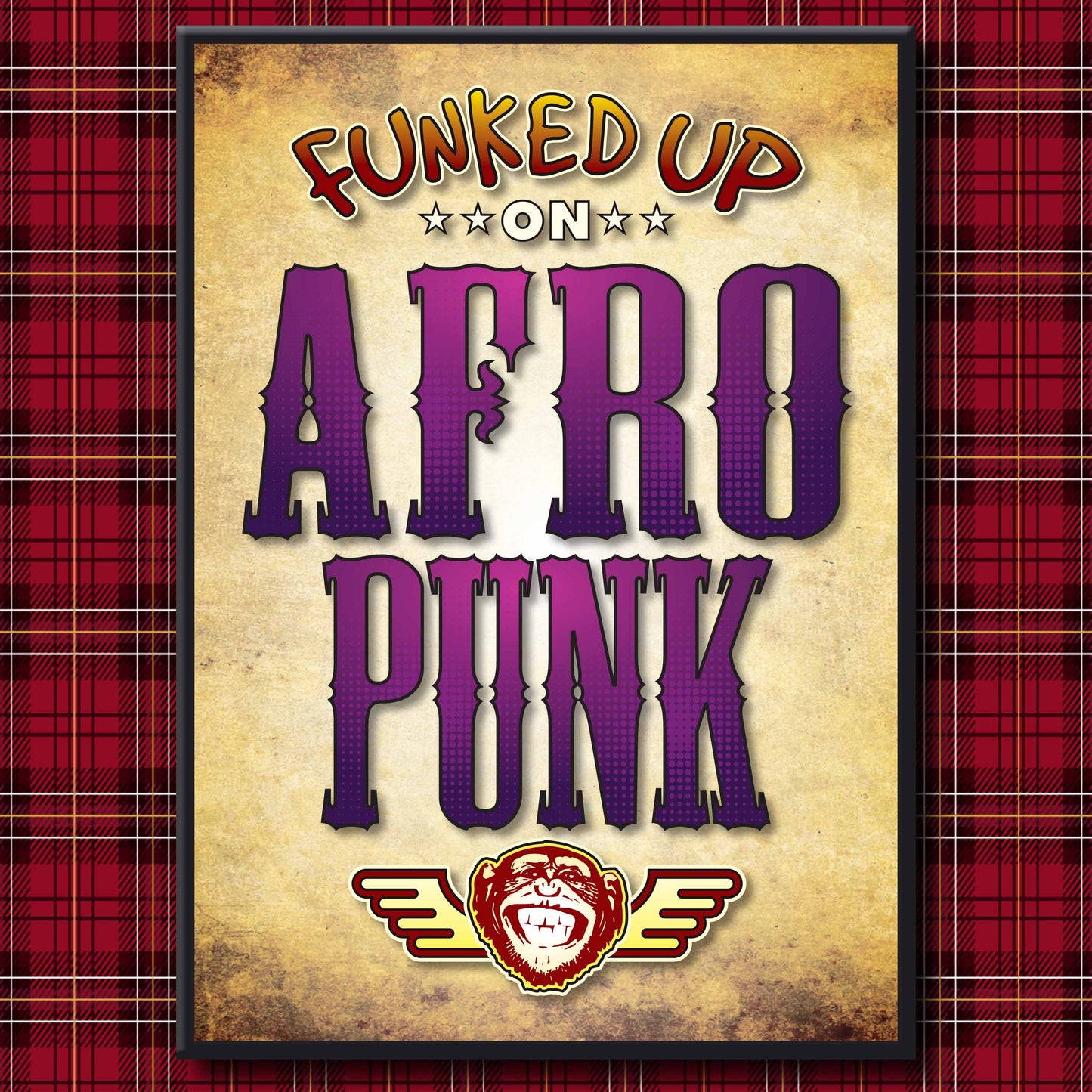 Afro Punk Art Print / Poster / Birthday Card / Greetings Card