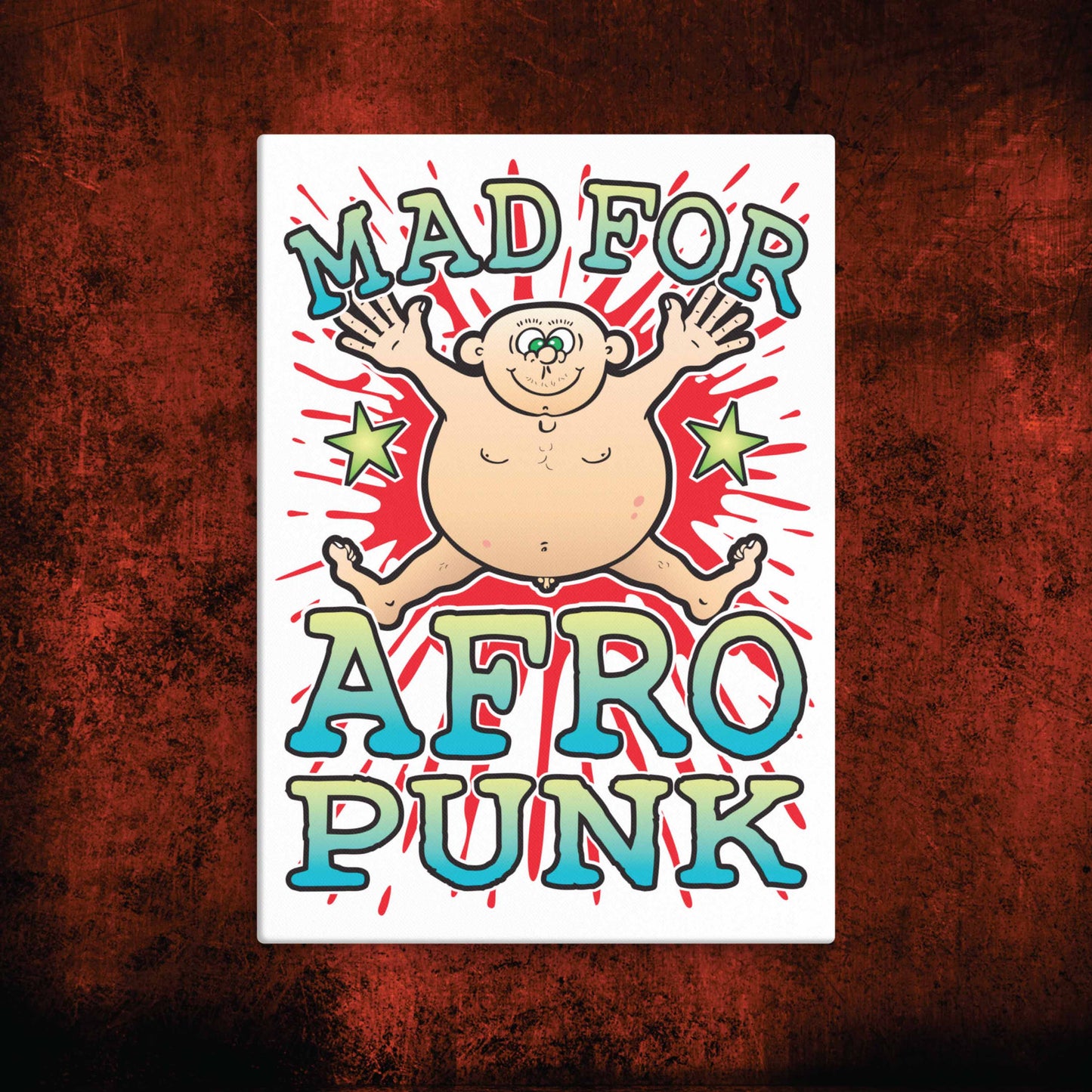 Afro Punk Canvas Print 30x40cm