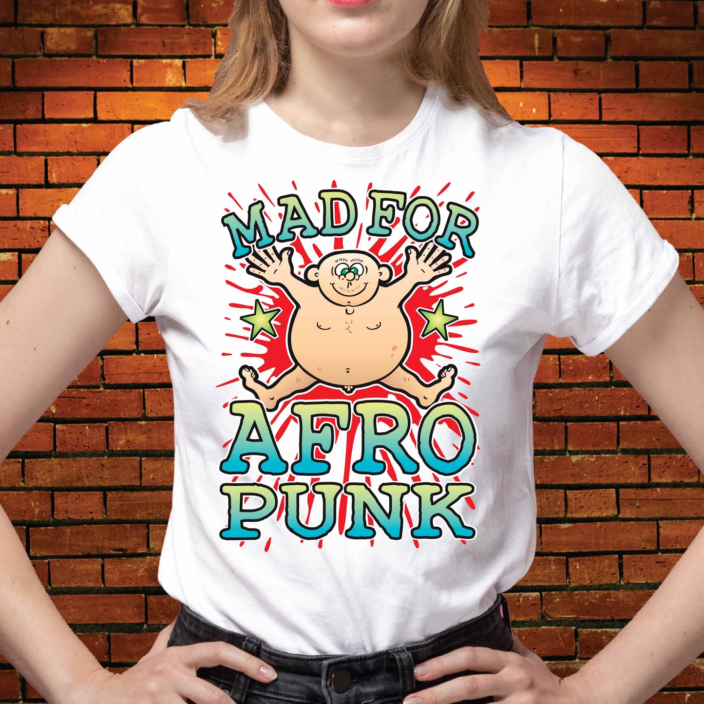 Afro Punk Cotton T-Shirt