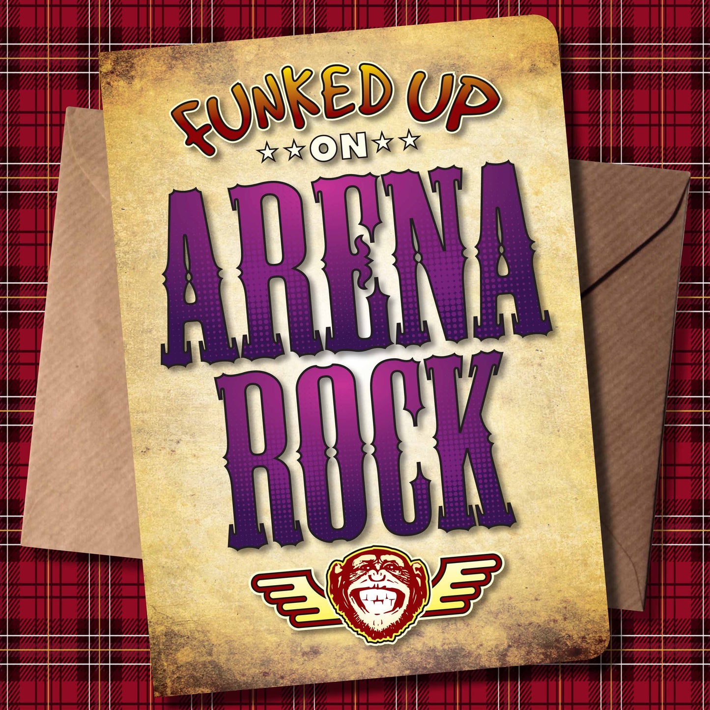 Arena Rock Art Print / Poster / Birthday Card / Greetings Card