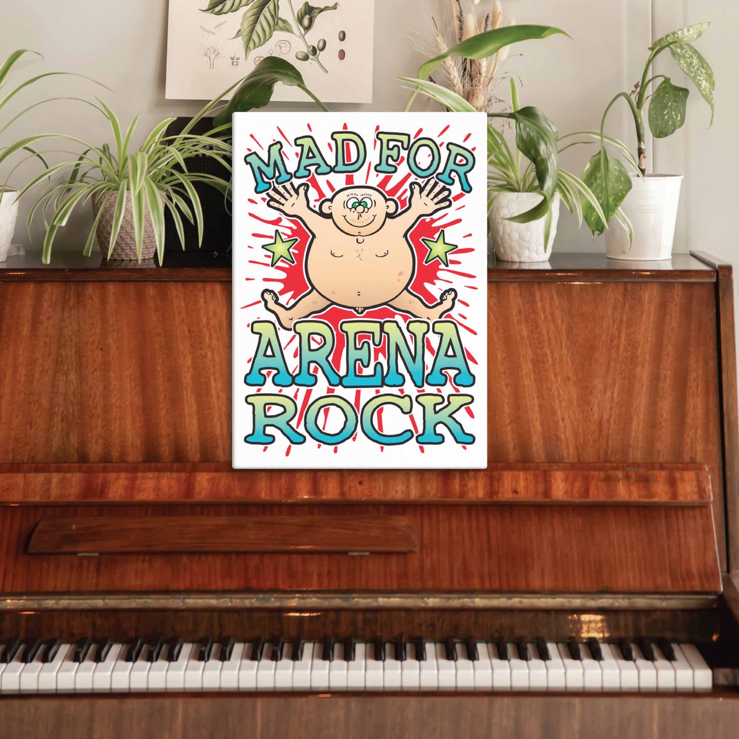 Arena Rock Canvas Print 30x40cm