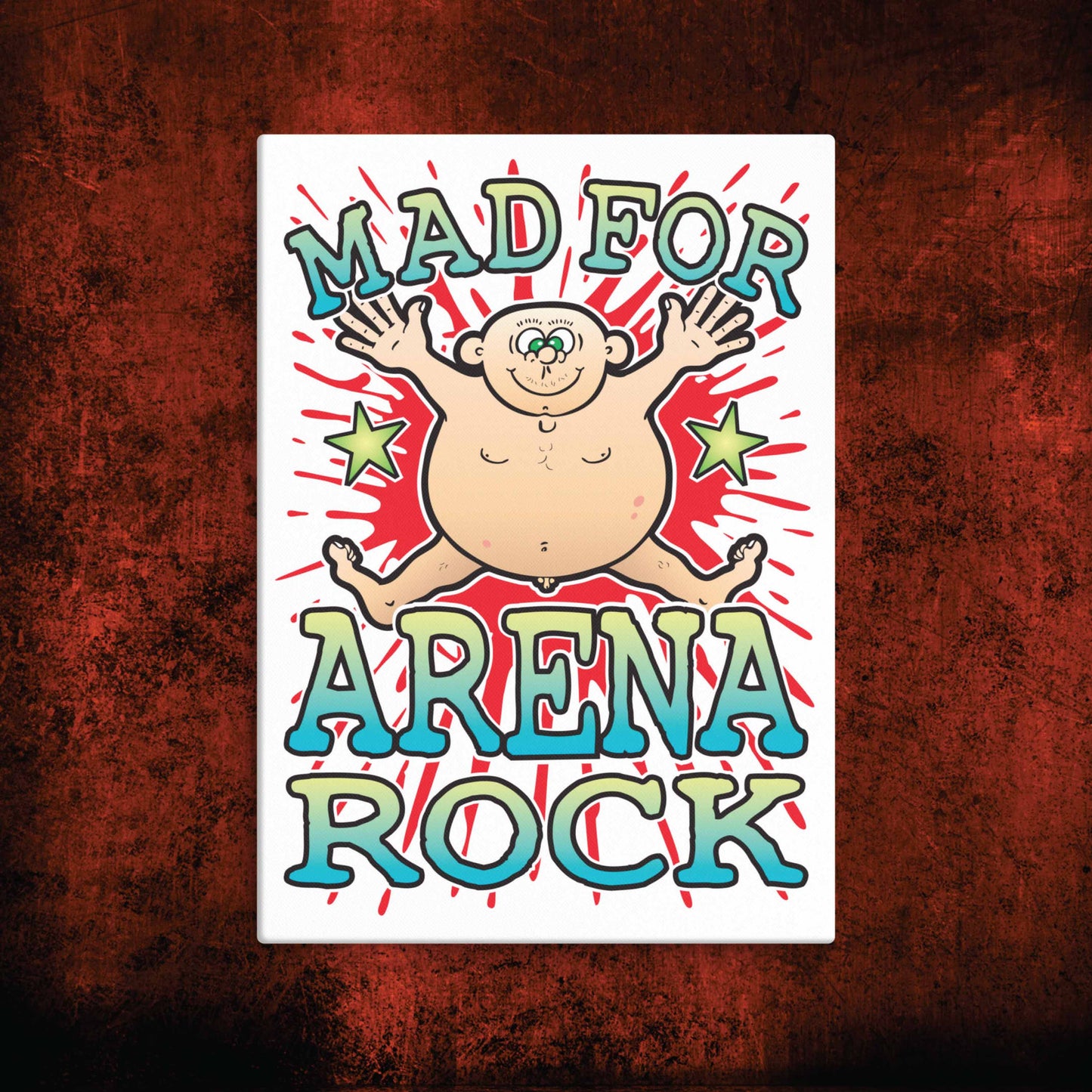Arena Rock Canvas Print 30x40cm