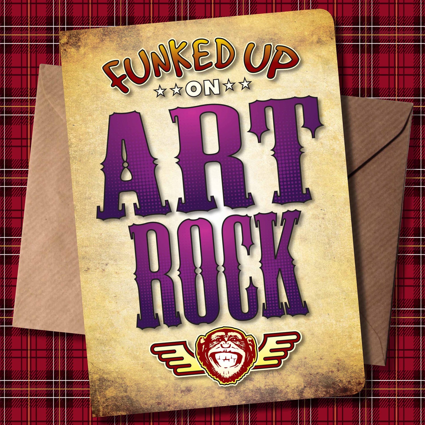 Art Rock Art Print / Poster / Birthday Card / Greetings Card