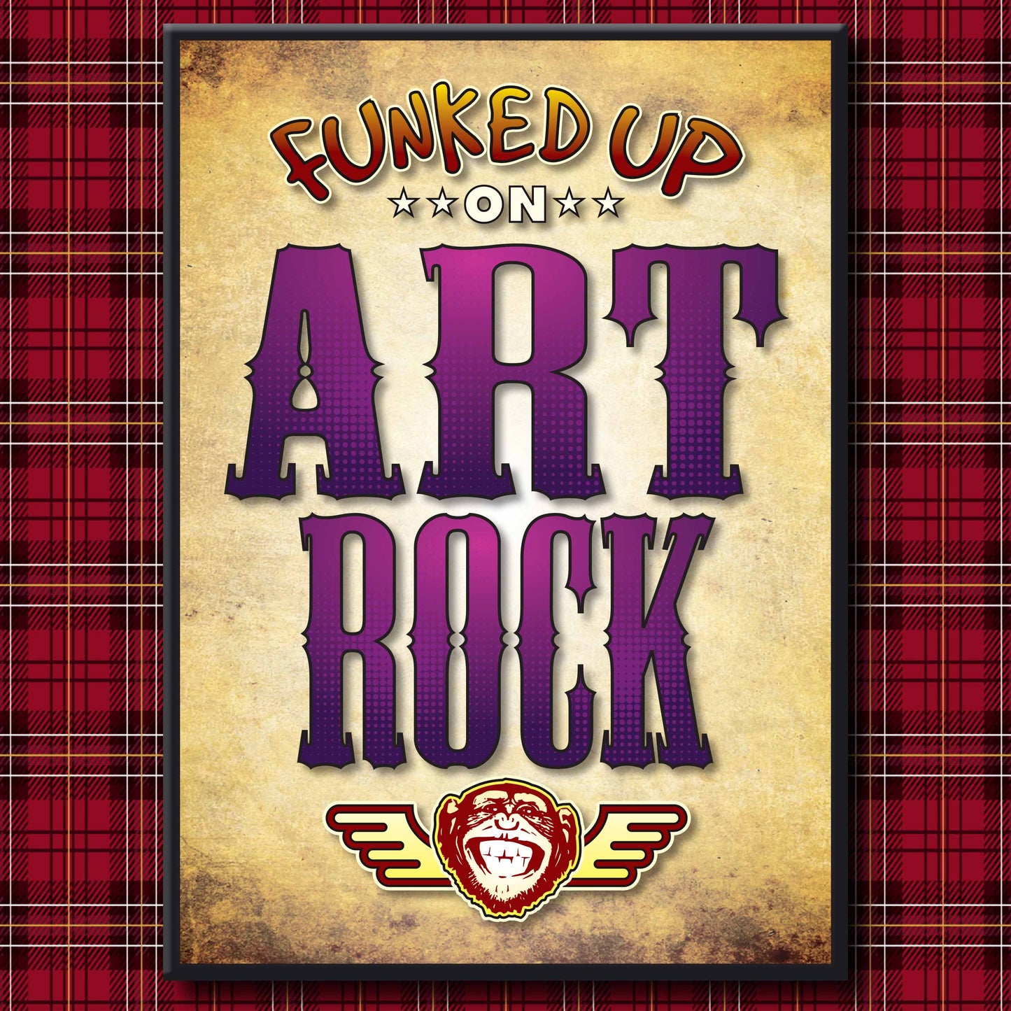 Art Rock Art Print / Poster / Birthday Card / Greetings Card