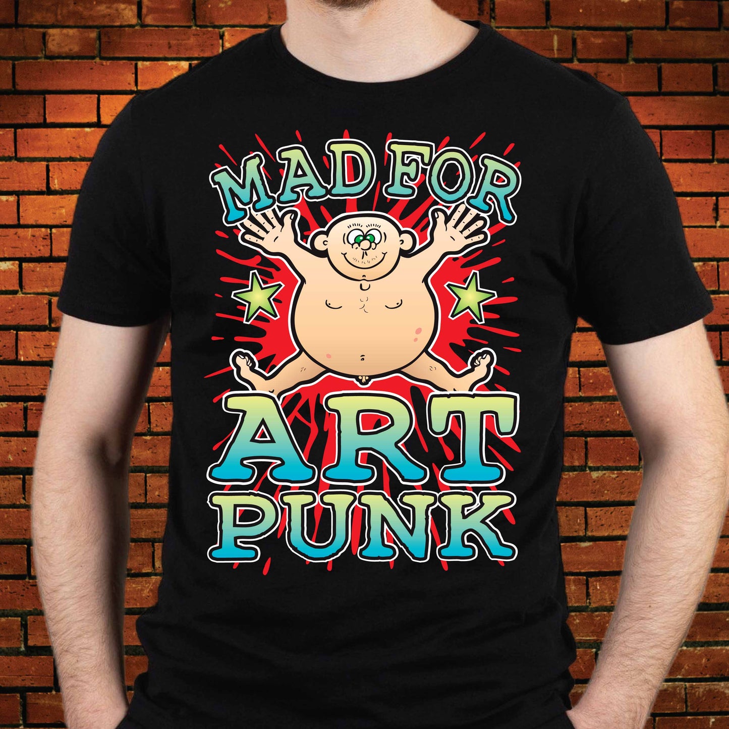 Art Punk Cotton T-Shirt