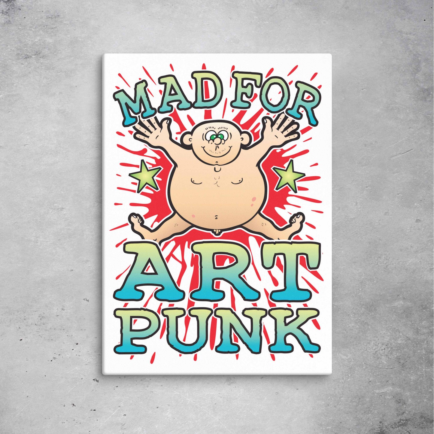 Art Punk Canvas Print 51x71cm