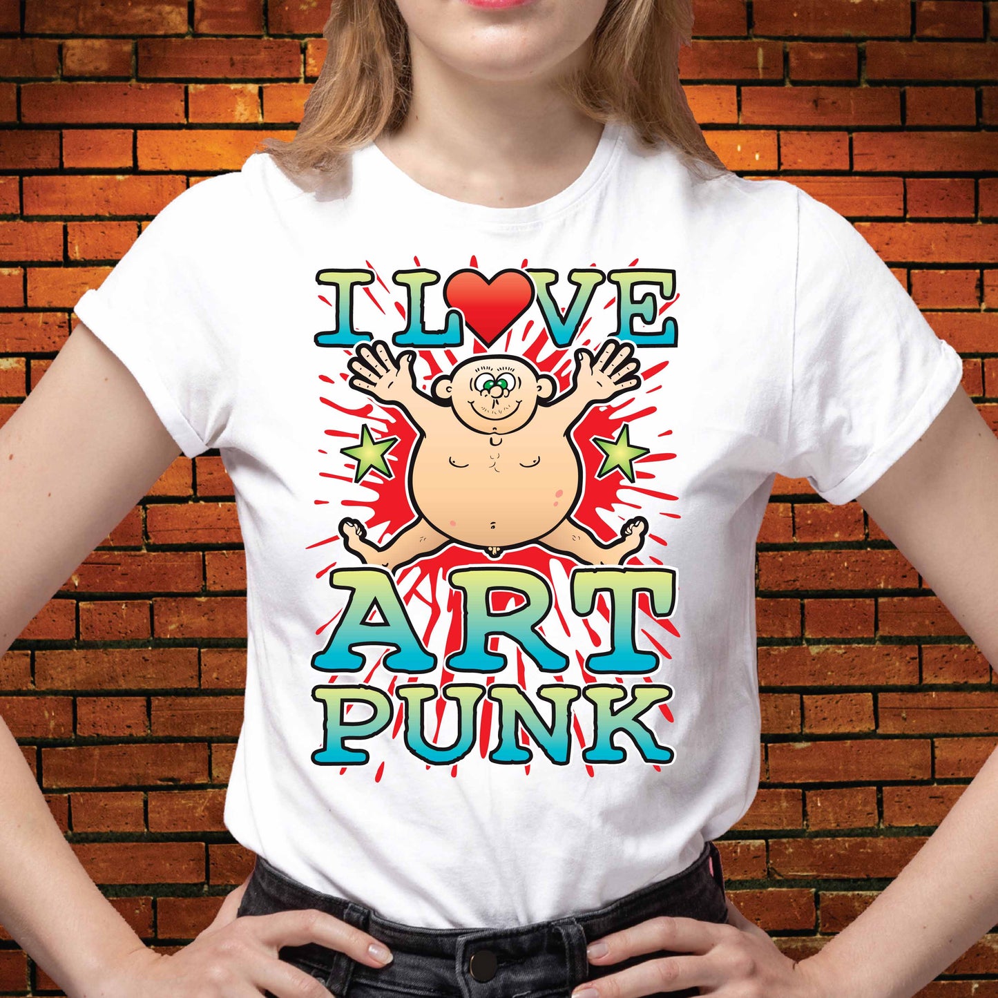 Art Punk Cotton Love Music T-Shirt