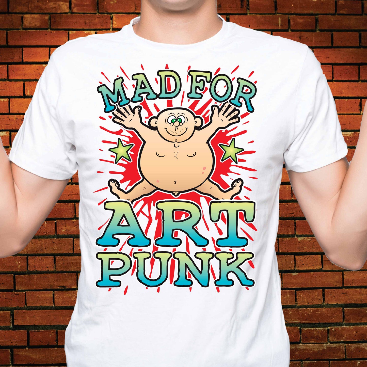 Art Punk Cotton T-Shirt