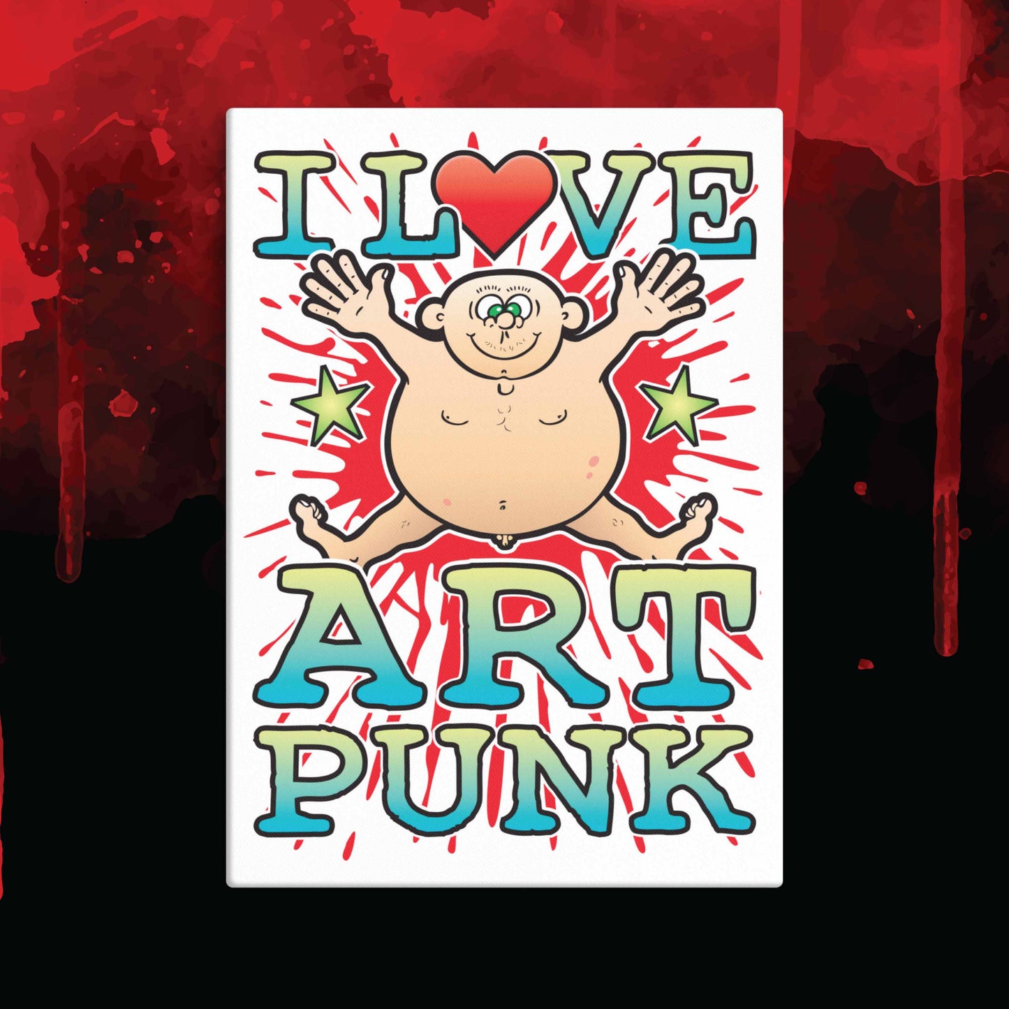 Art Punk 51x71cm Canvas Print