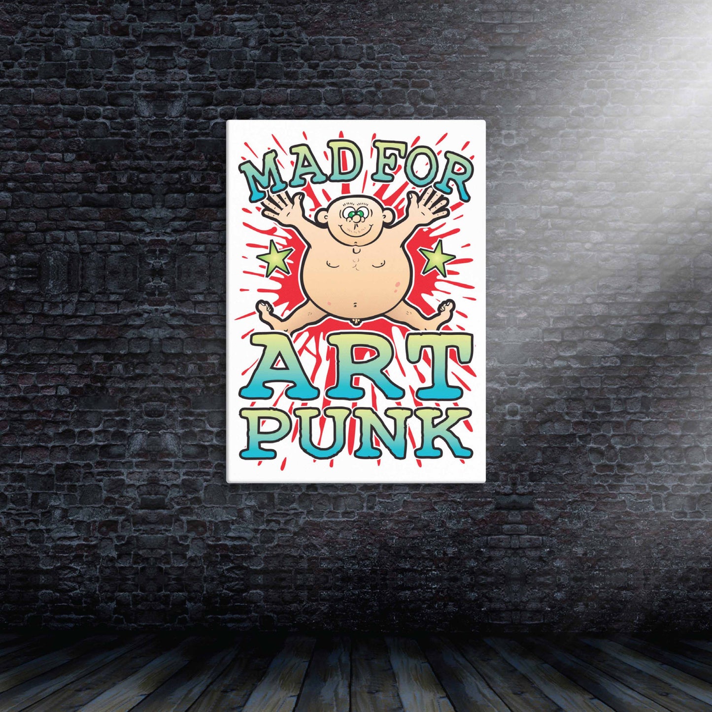 Art Punk Canvas Print 51x71cm