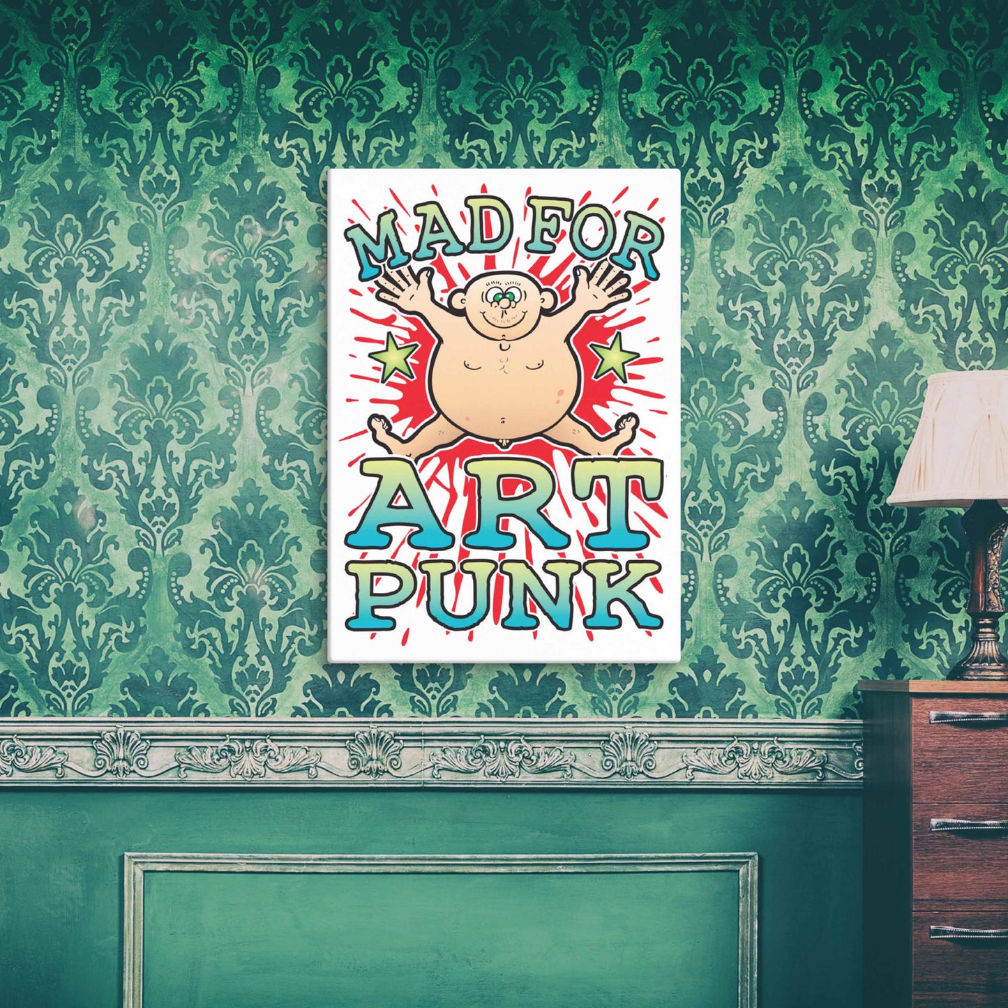 Art Punk Canvas Print 51x71cm