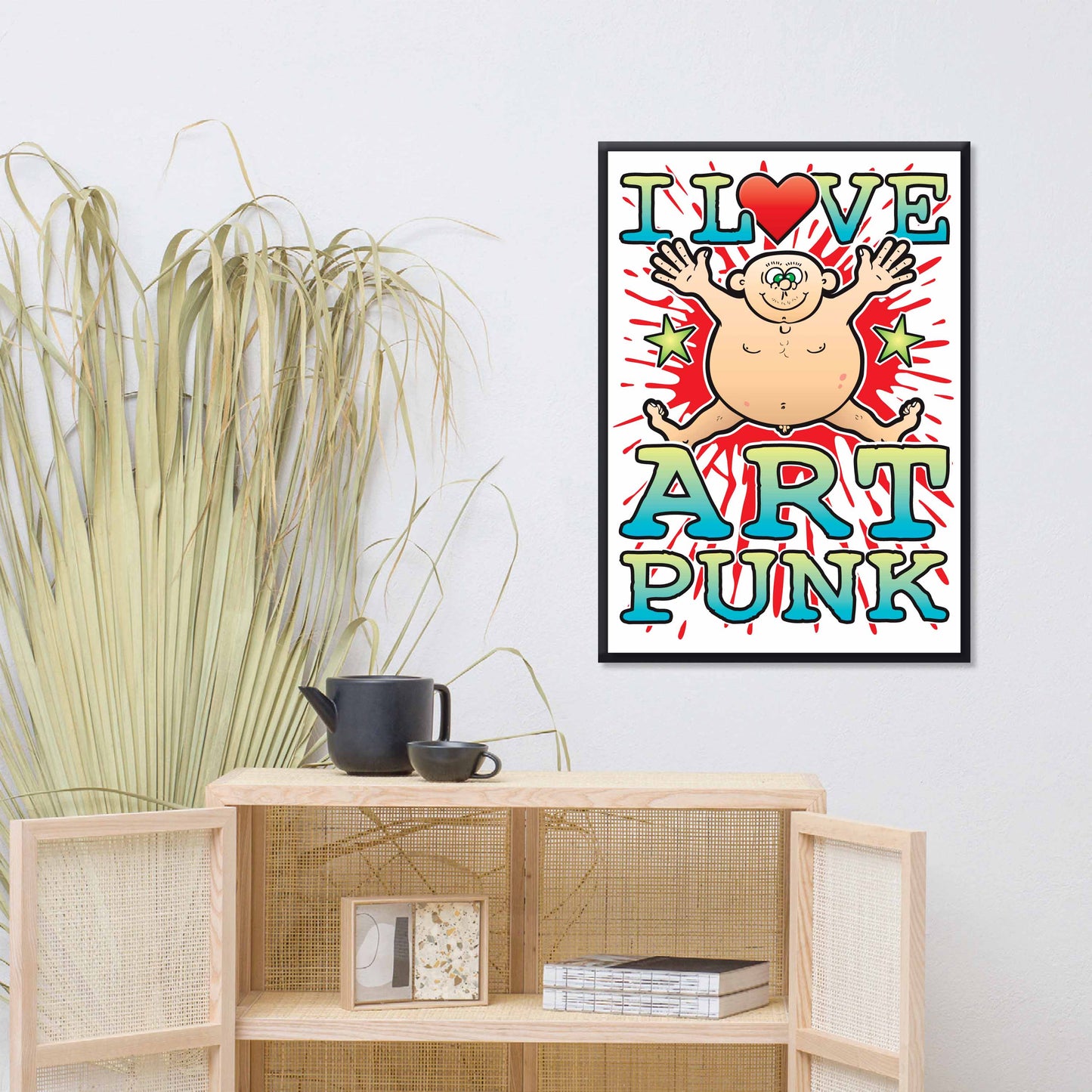 Art Punk 50x70cm Wall Art / Love Music Poster