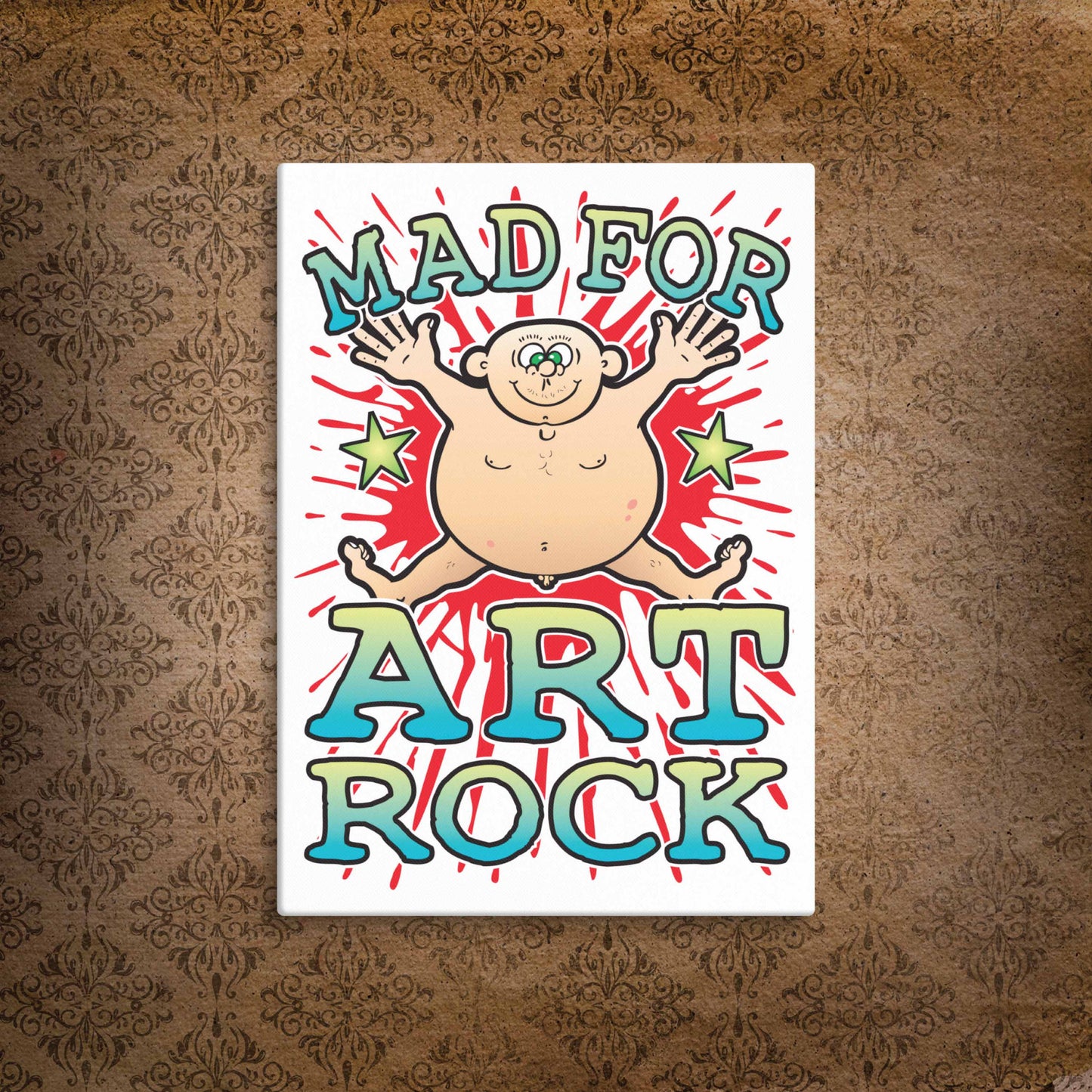 Art Rock Canvas Print 30x40cm