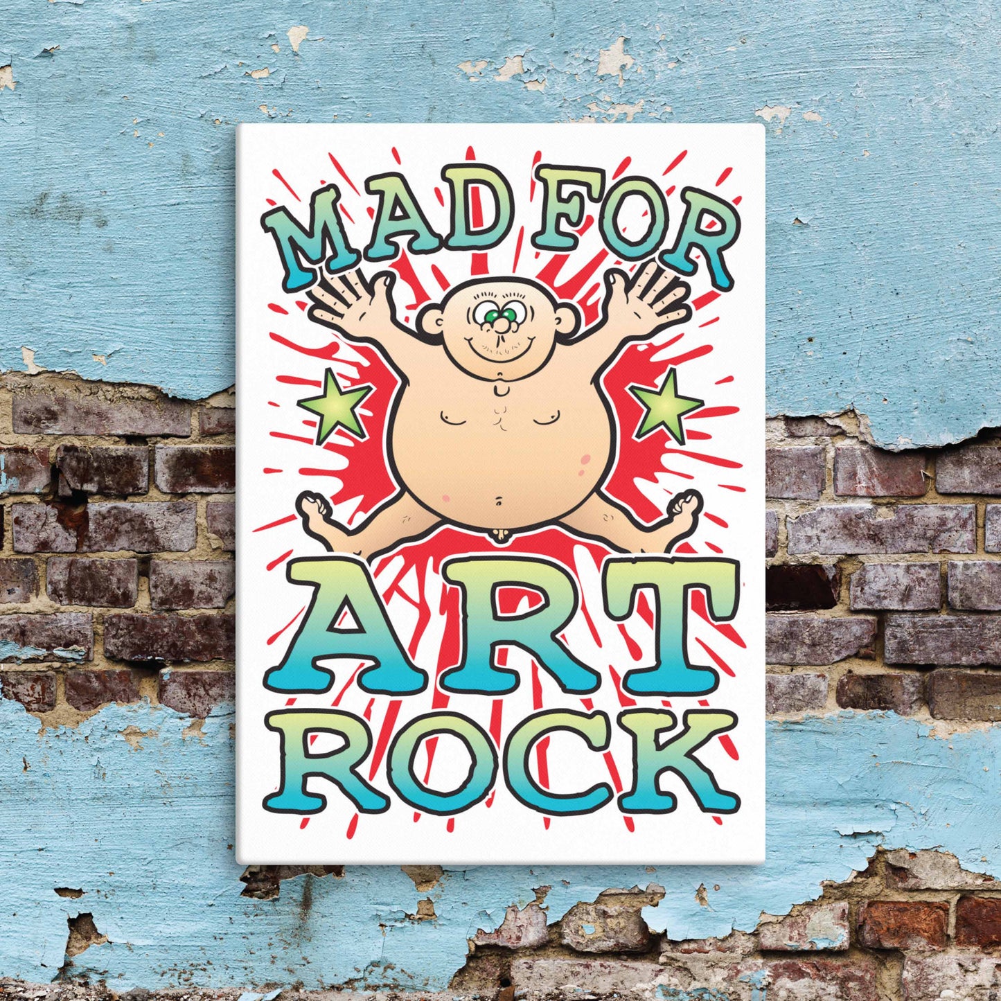 Art Rock Canvas Print 30x40cm