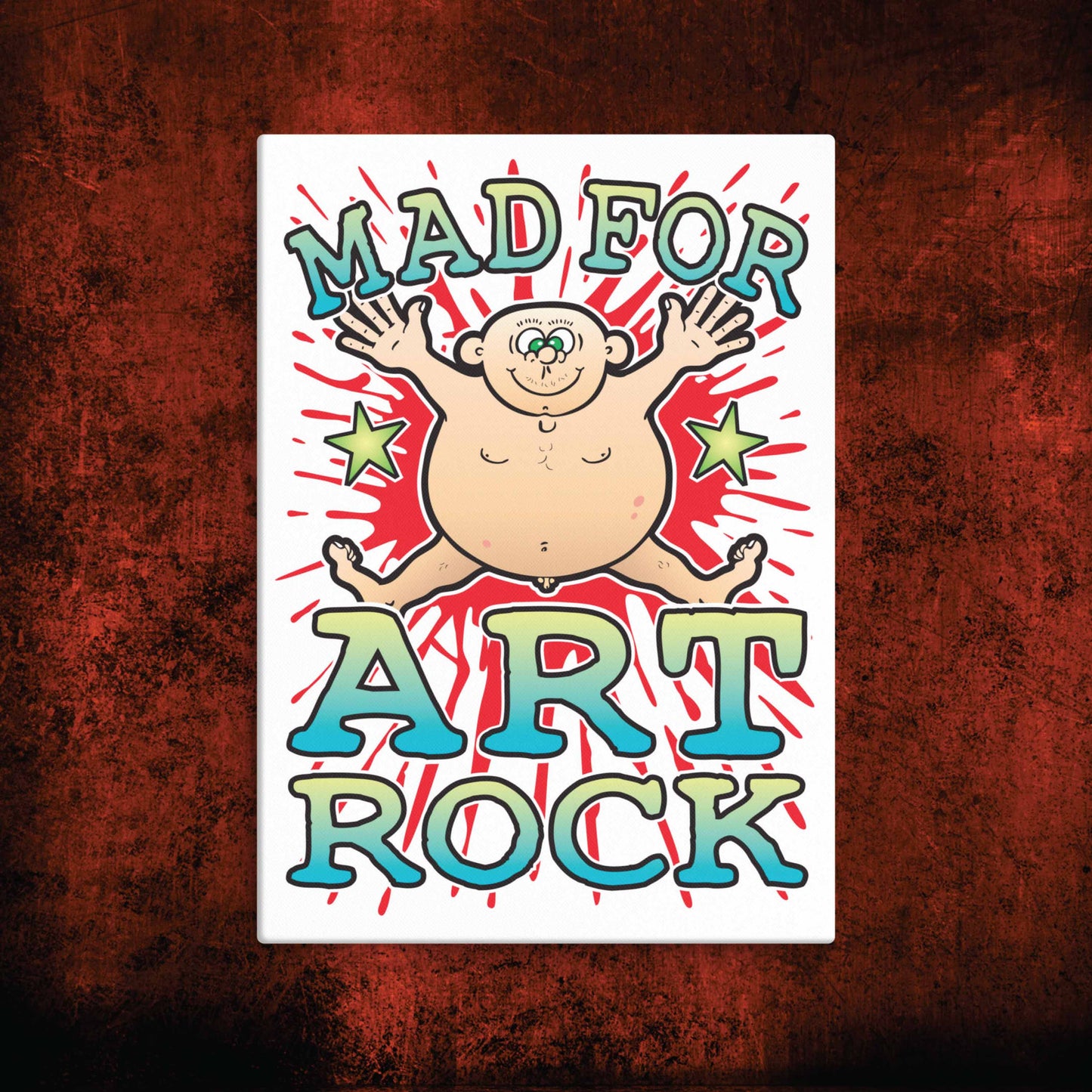 Art Rock Canvas Print 30x40cm