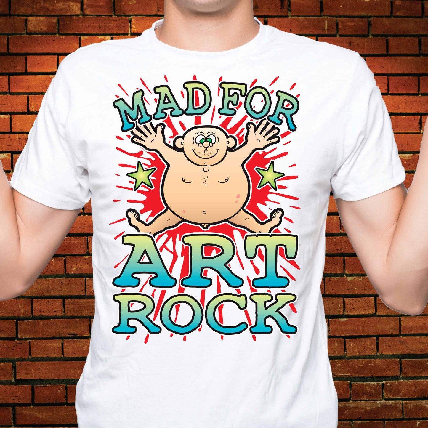 Art Rock Cotton T-Shirt