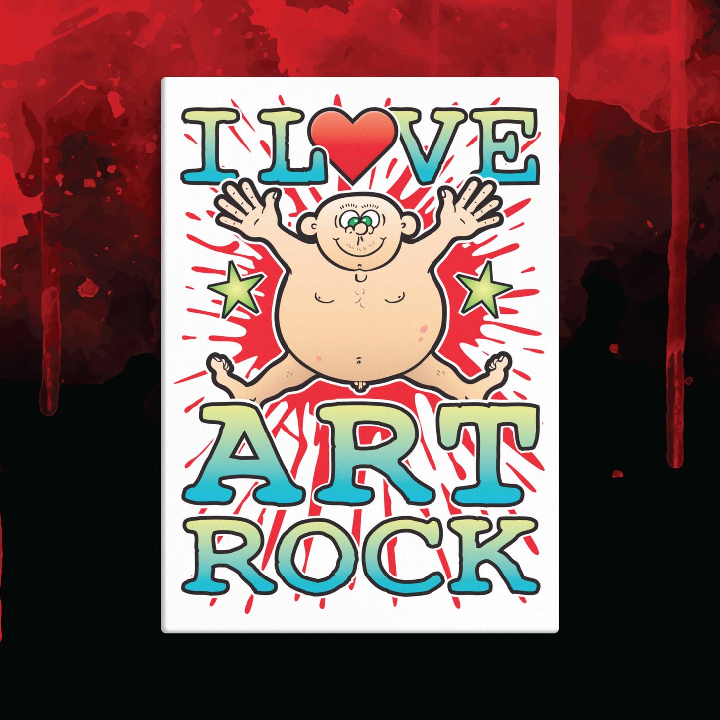 Art Rock 51x71cm Canvas Print