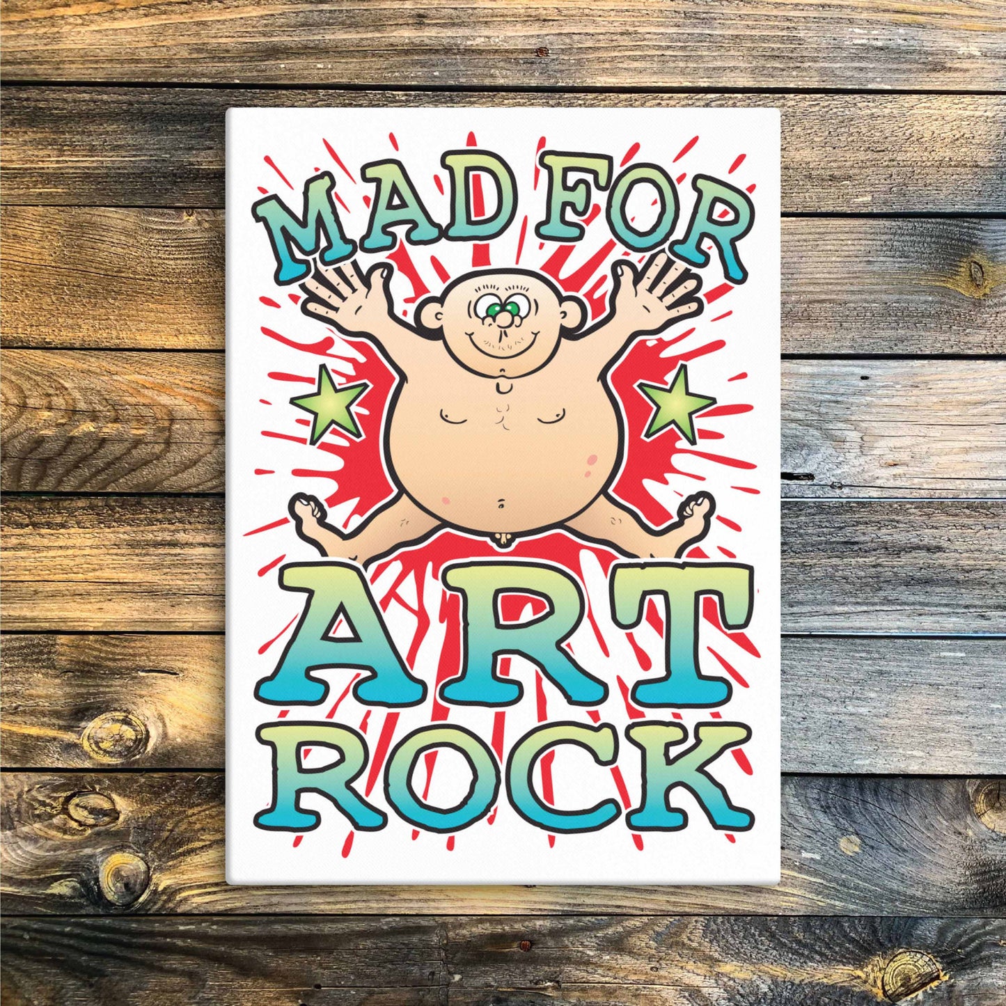 Art Rock Canvas Print 30x40cm