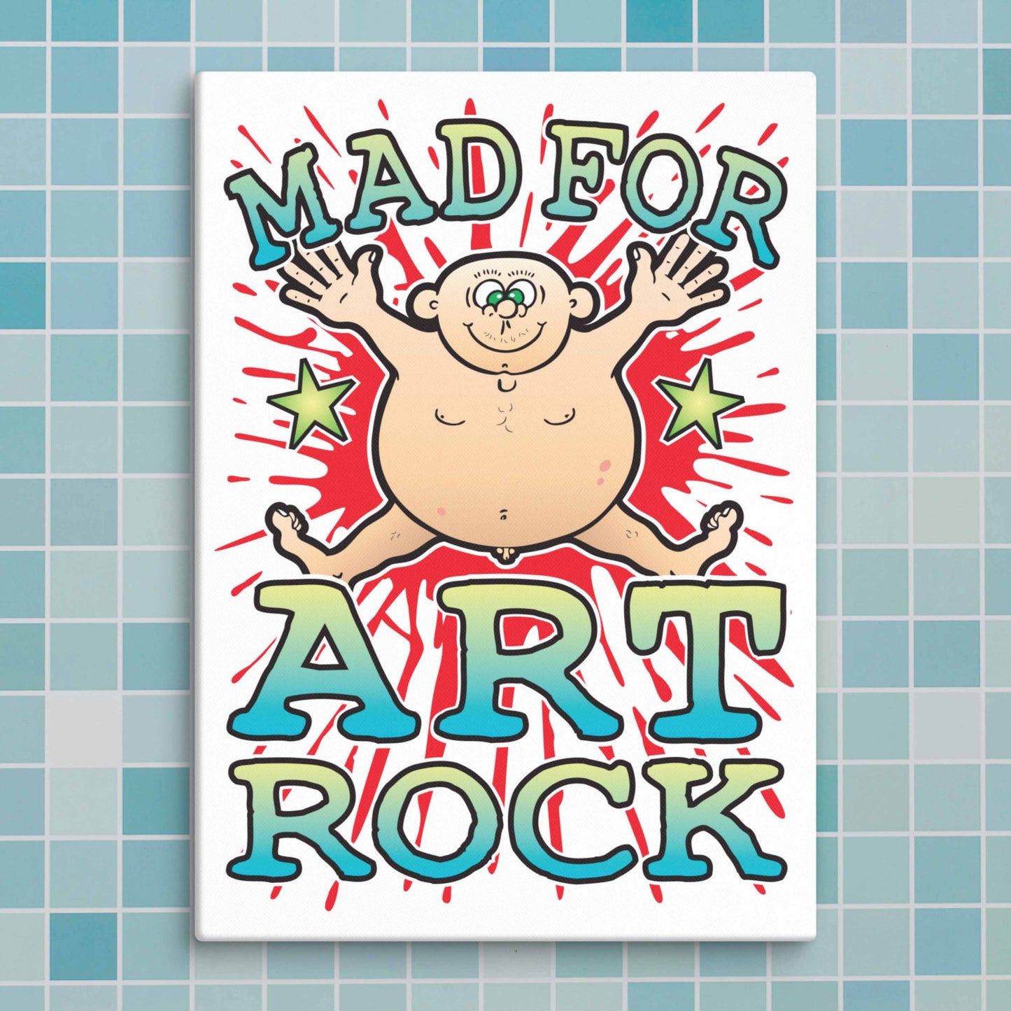 Art Rock Canvas Print 30x40cm