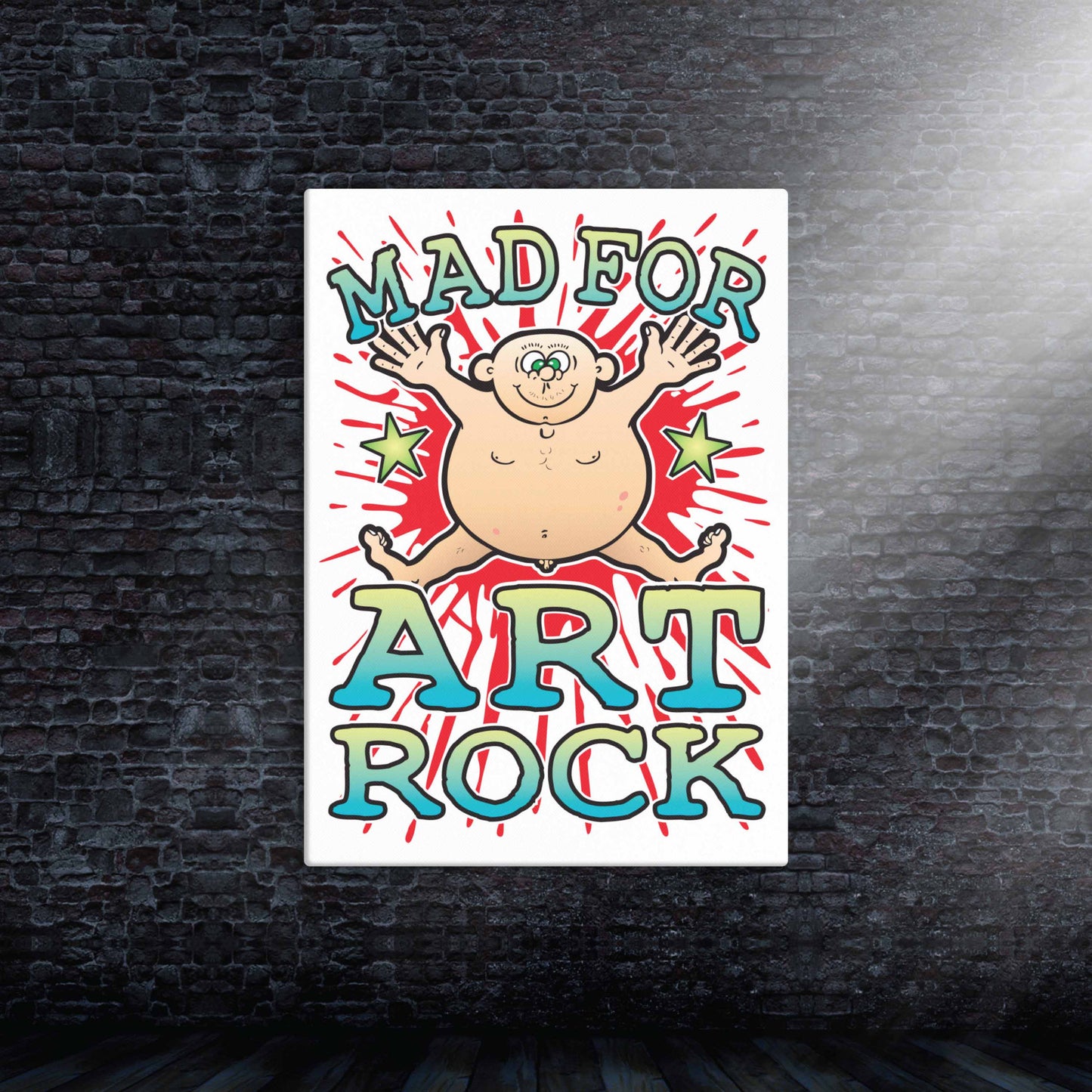 Art Rock Canvas Print 30x40cm