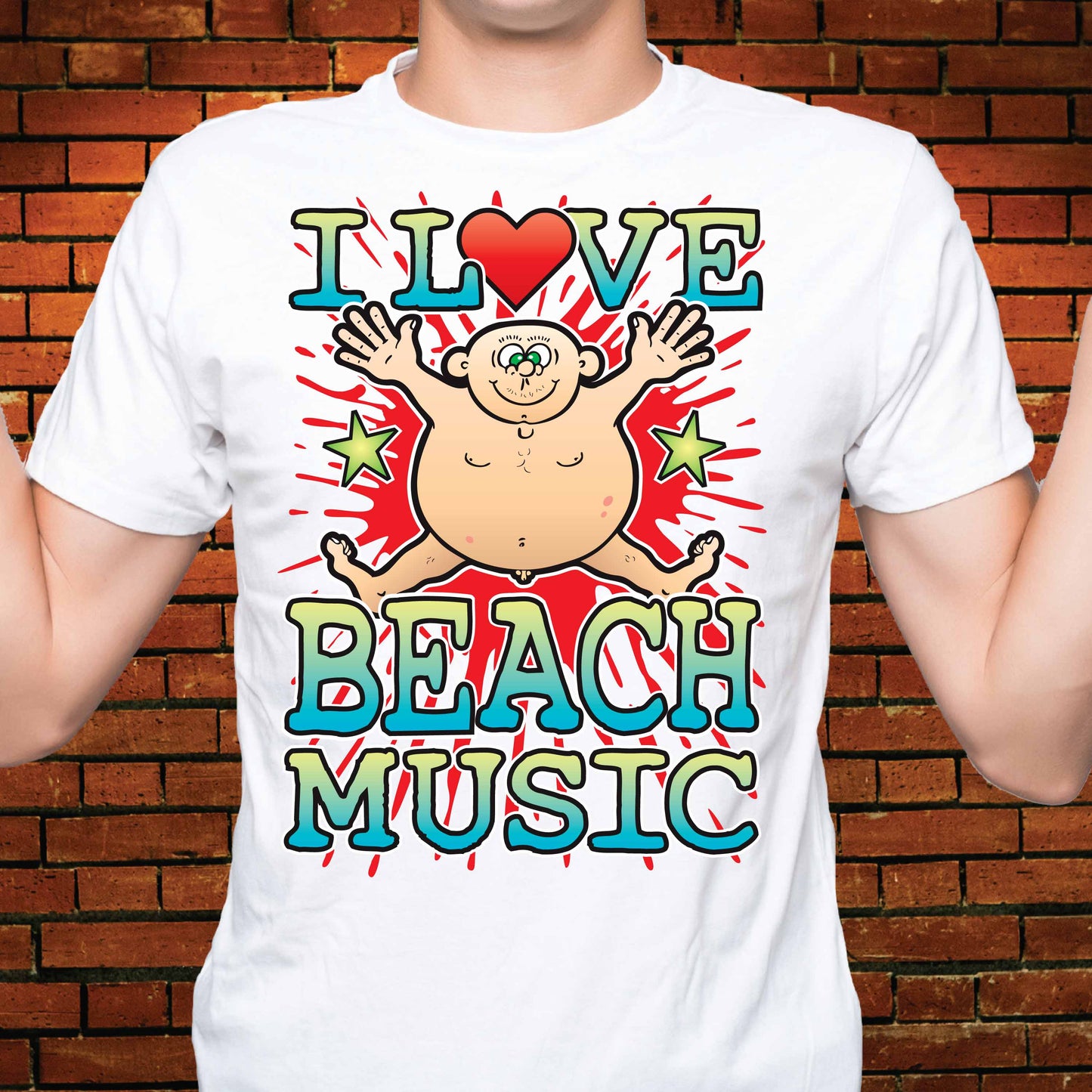 Beach Music Cotton Love Music T-Shirt