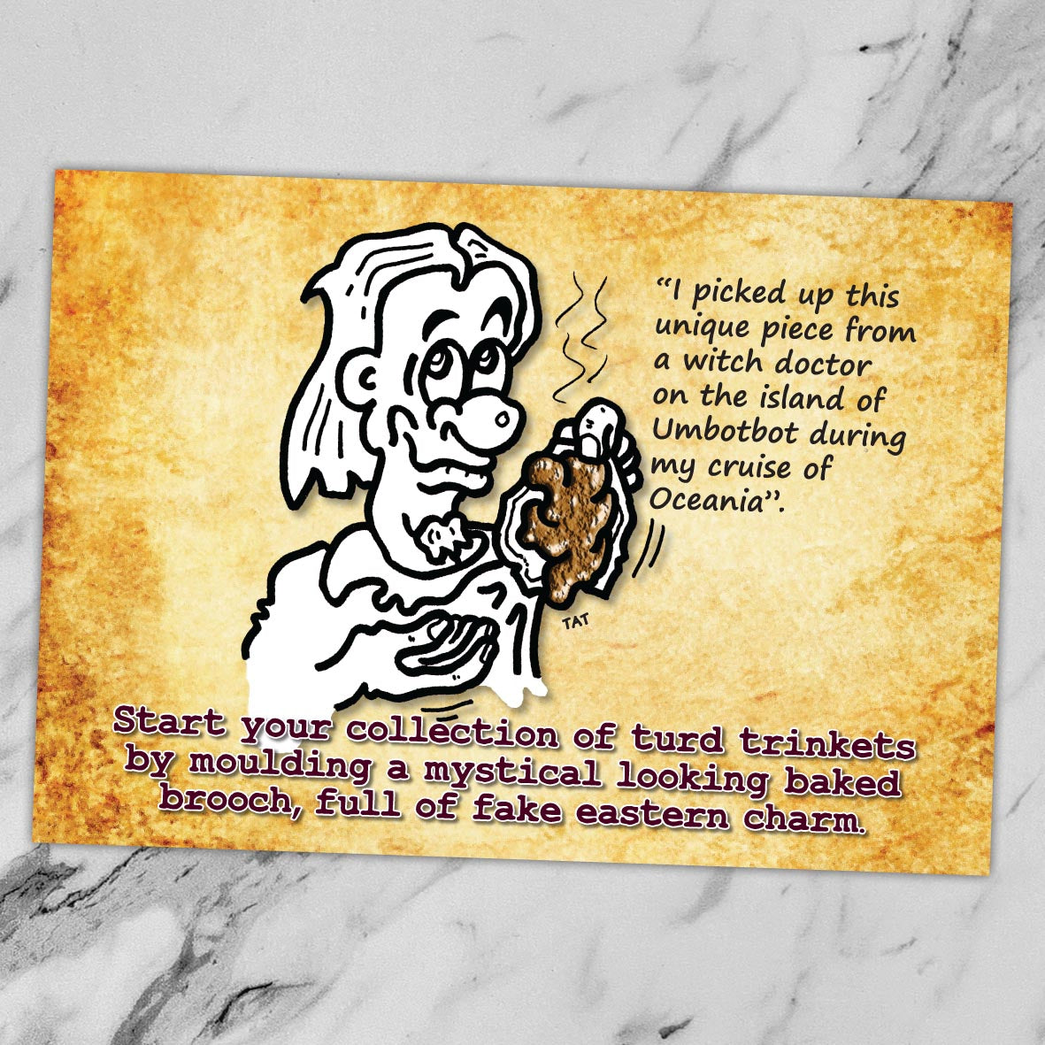 Bogus Brooch Art Print