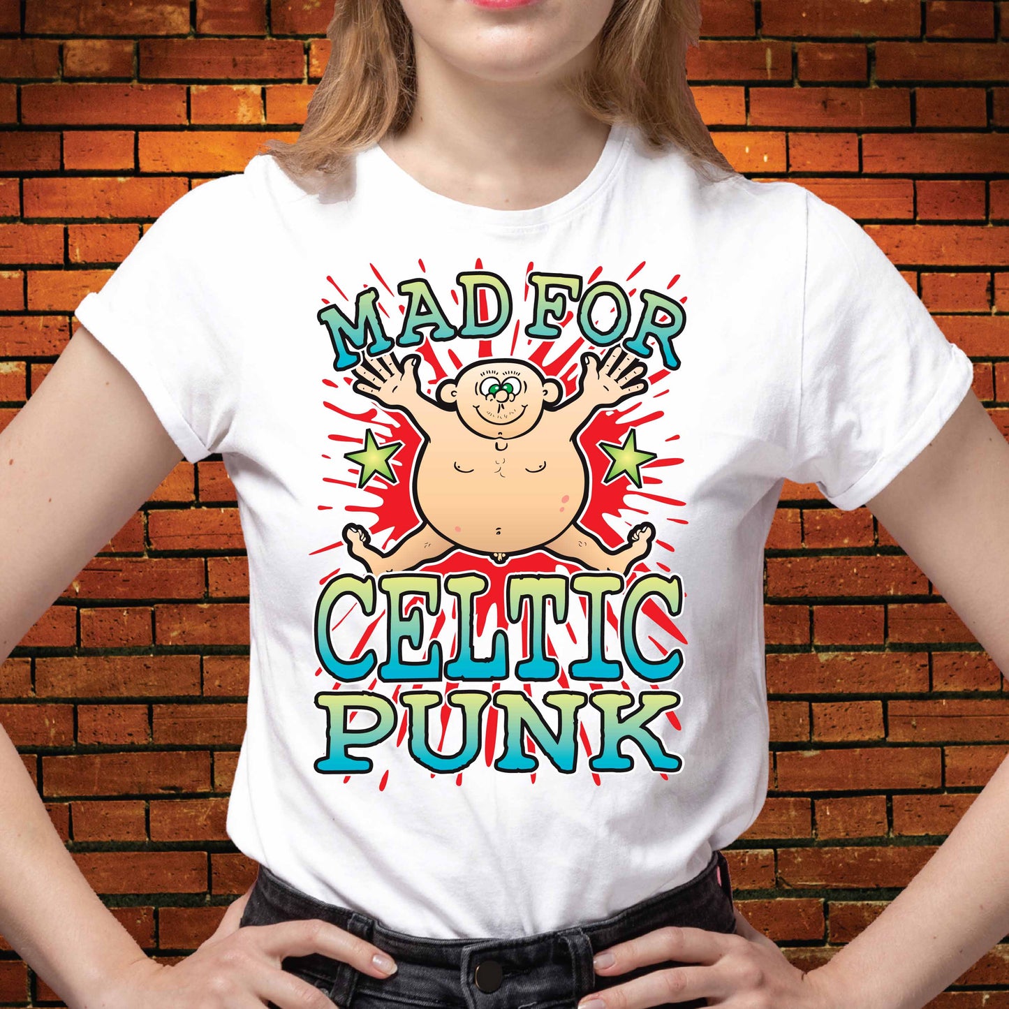 Celtic Punk Cotton T-Shirt