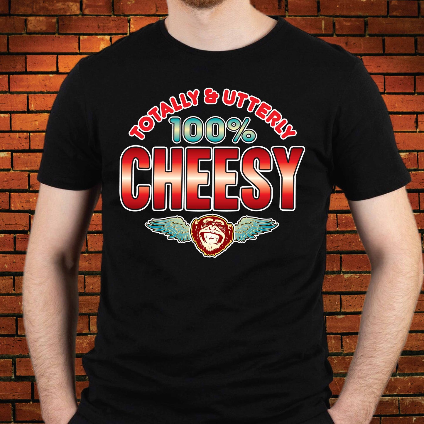 Cheesy 100% Sugar Tag Cotton T-Shirt