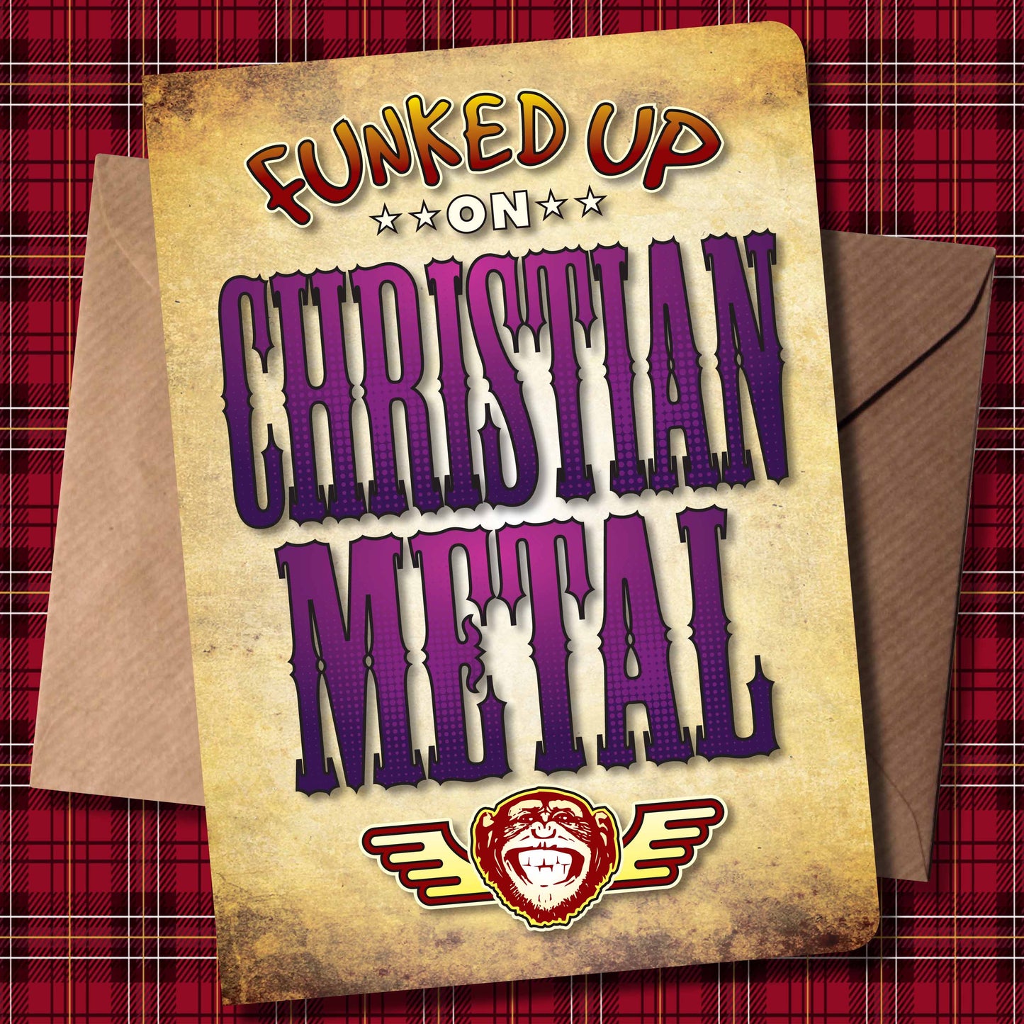 Christian Metal Art Print / Poster / Birthday Card / Greetings Card
