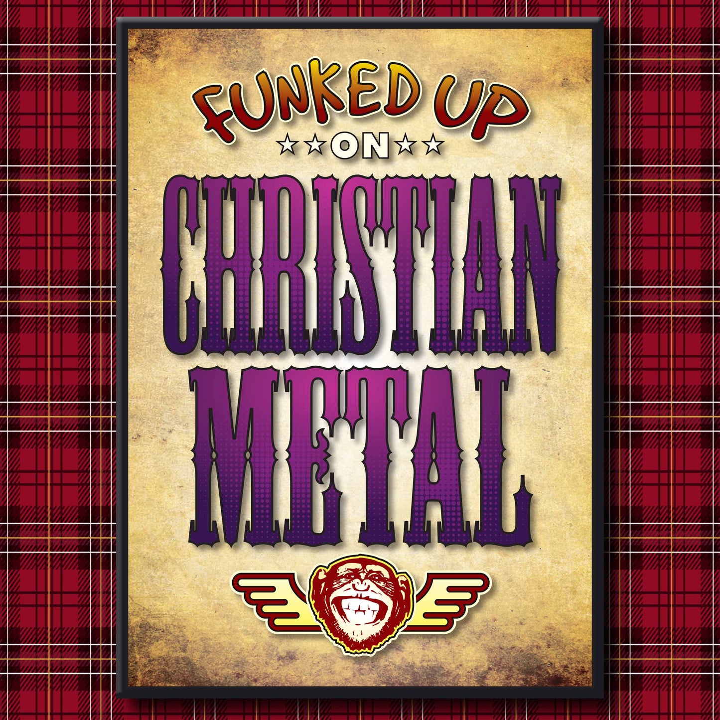 Christian Metal Art Print / Poster / Birthday Card / Greetings Card