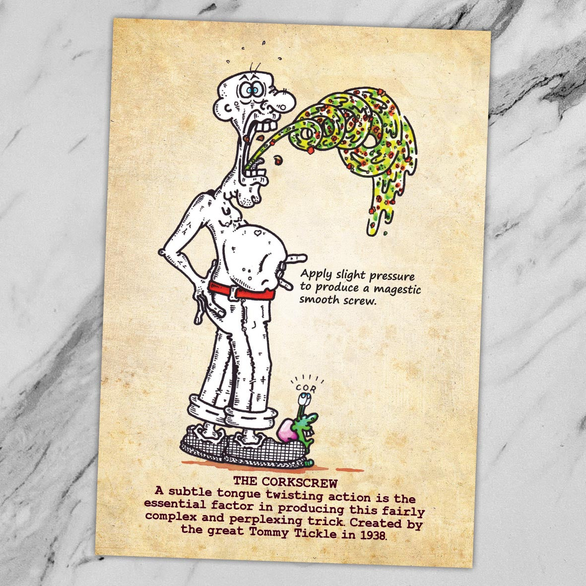 The Corkscrew Art Print