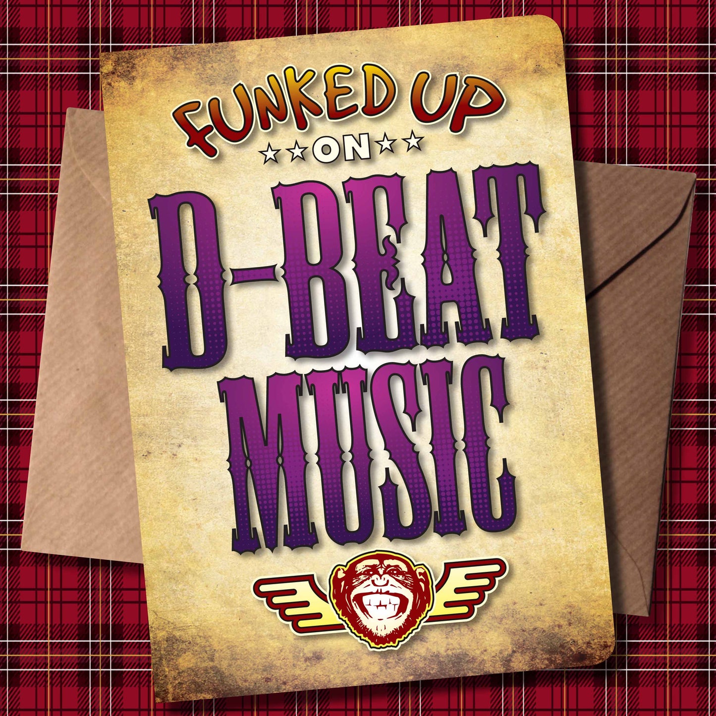 D-Beat Art Print / Poster / Birthday Card / Greetings Card