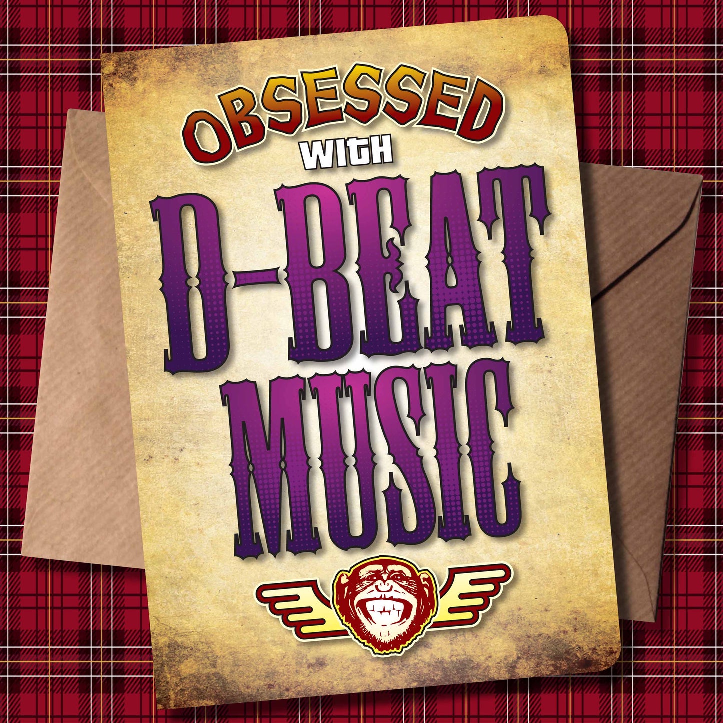 D-Beat - Obsessed Art Poster + Birthday / Greetings Card