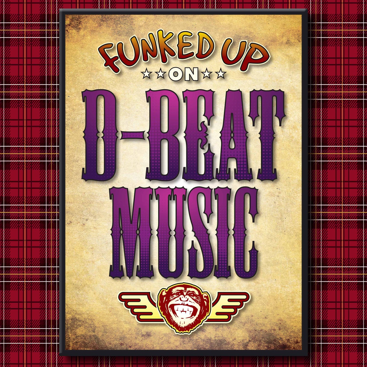 D-Beat Art Print / Poster / Birthday Card / Greetings Card