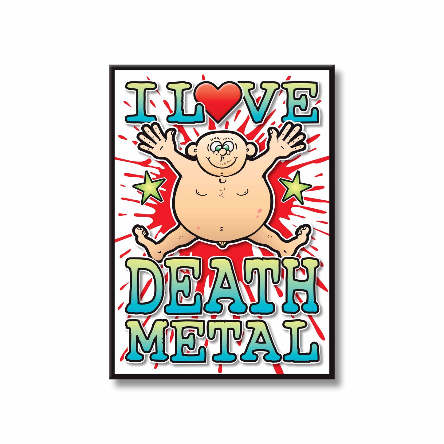 Death Metal Art Print / Love Music Poster / Wall Décor / Rock Guru