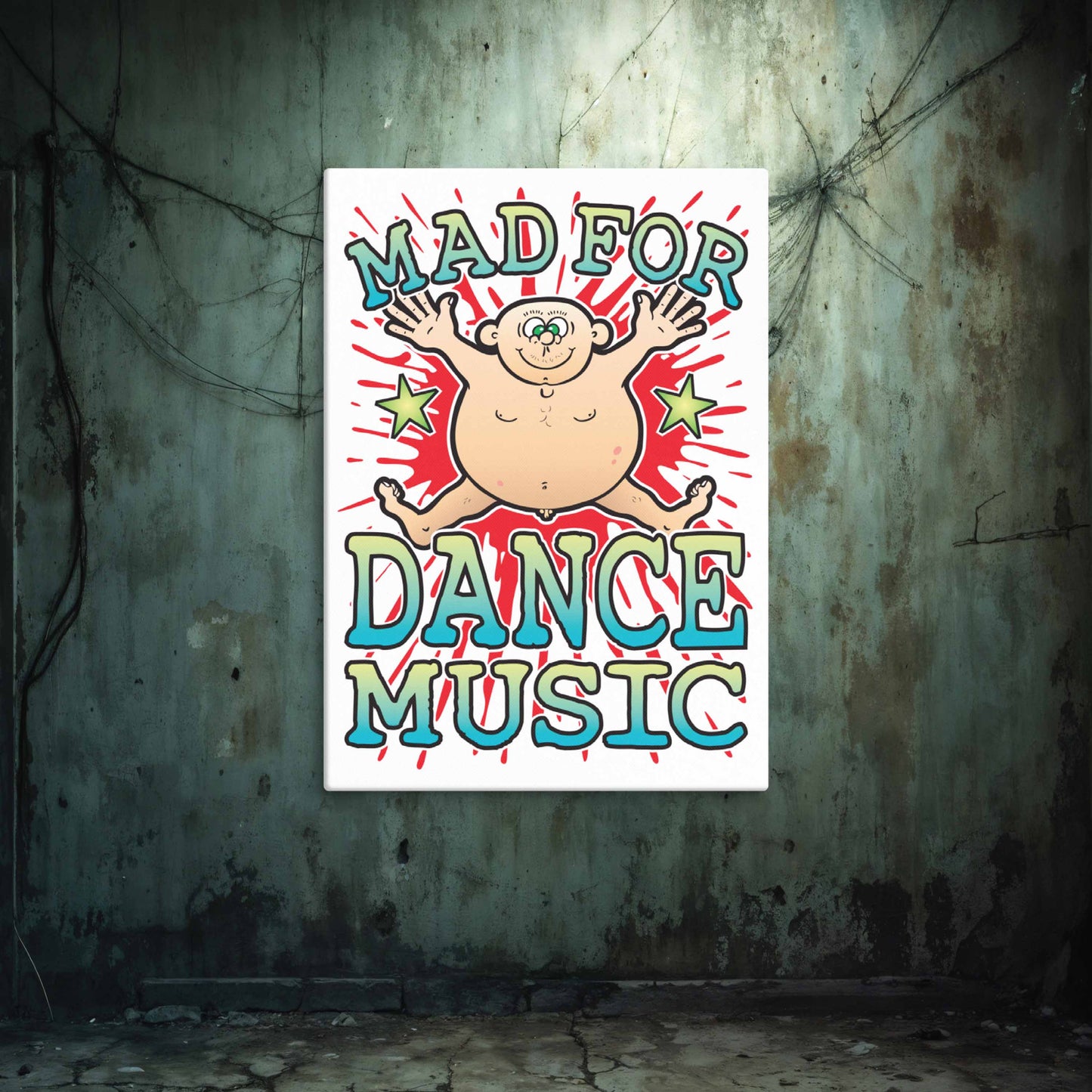 Dance Music Canvas Print 51x71cm