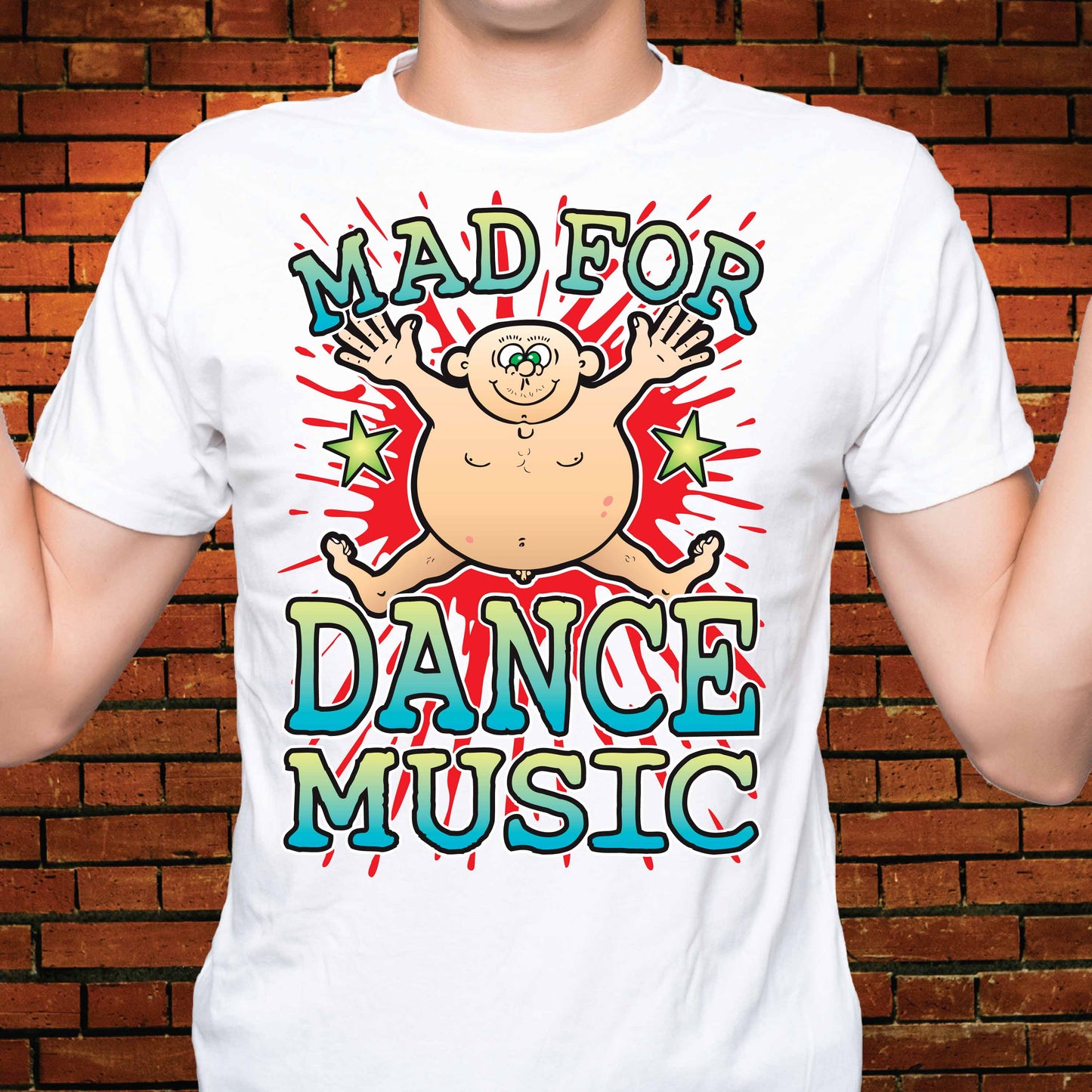 Dance Music Cotton T-Shirt