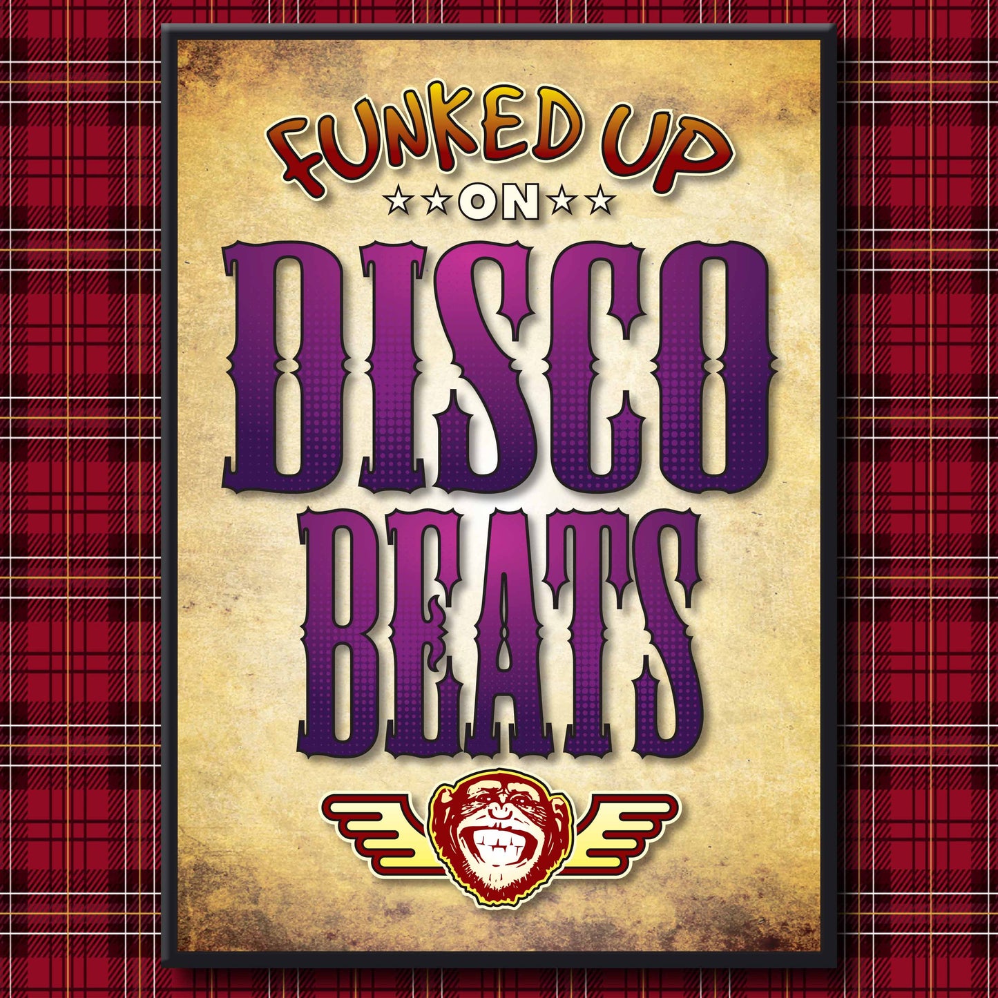 Disco Beats Art Print / Poster / Birthday Card / Greetings Card