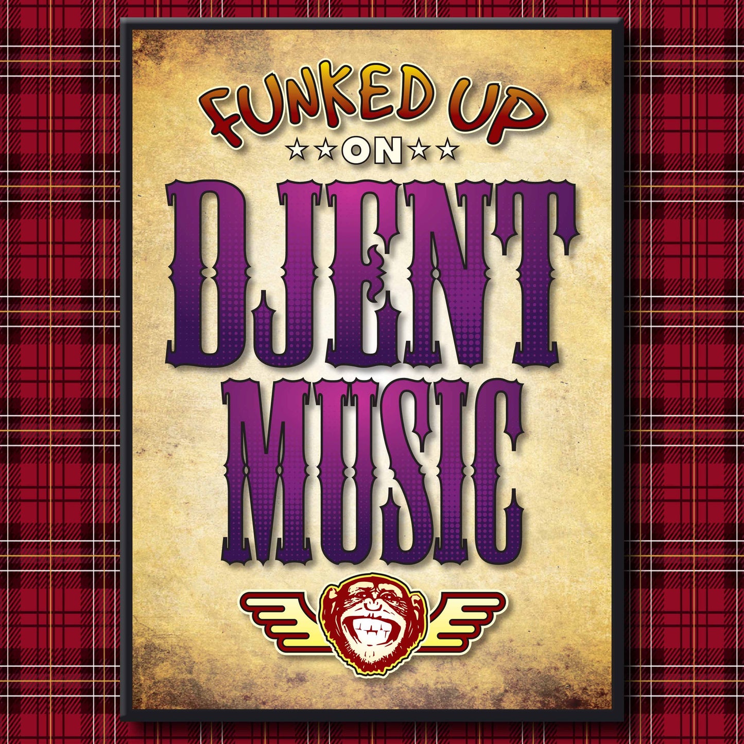 Djent Music Art Print / Poster / Birthday Card / Greetings Card